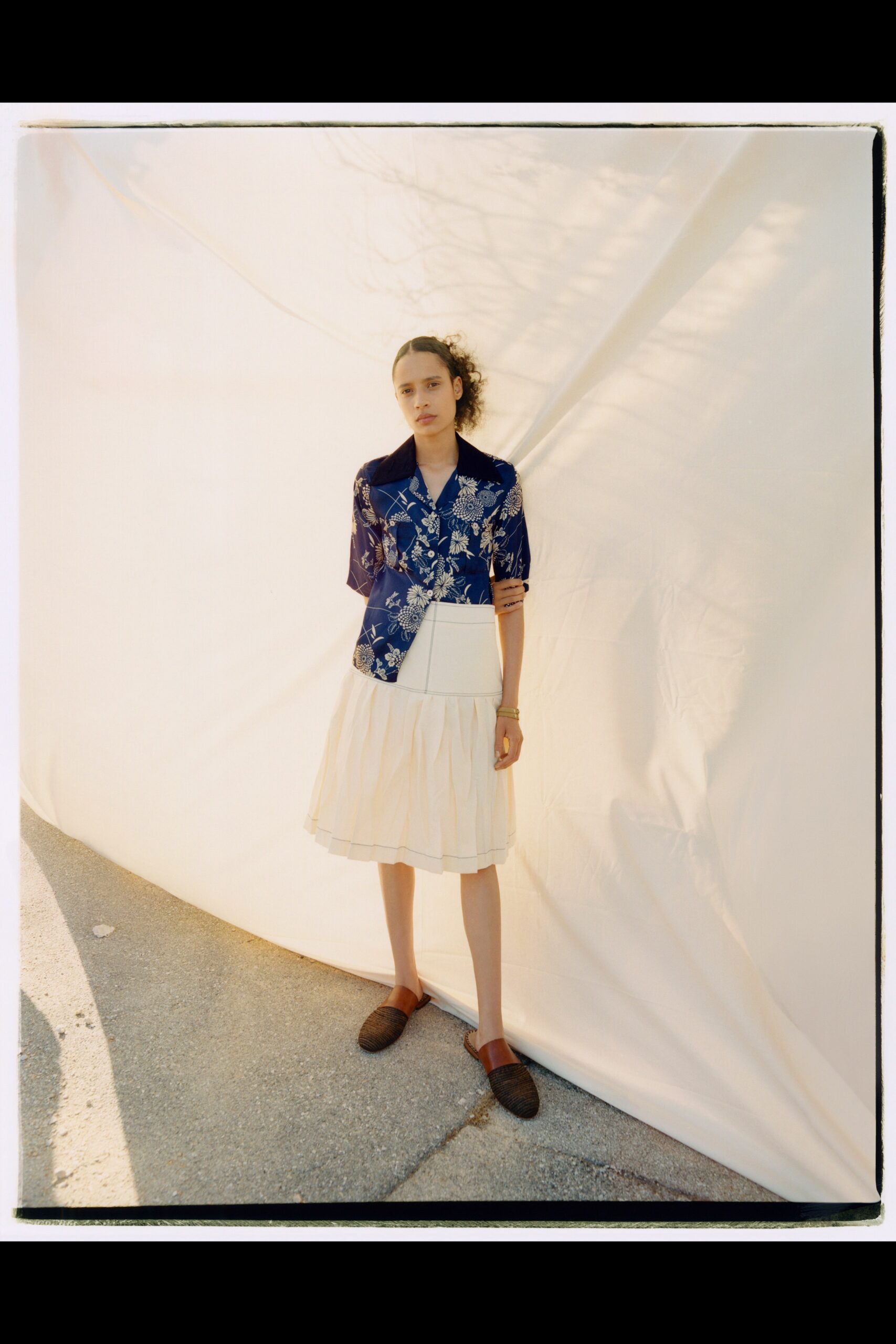 Wales Bonner S/S 22 Menswear Look 15