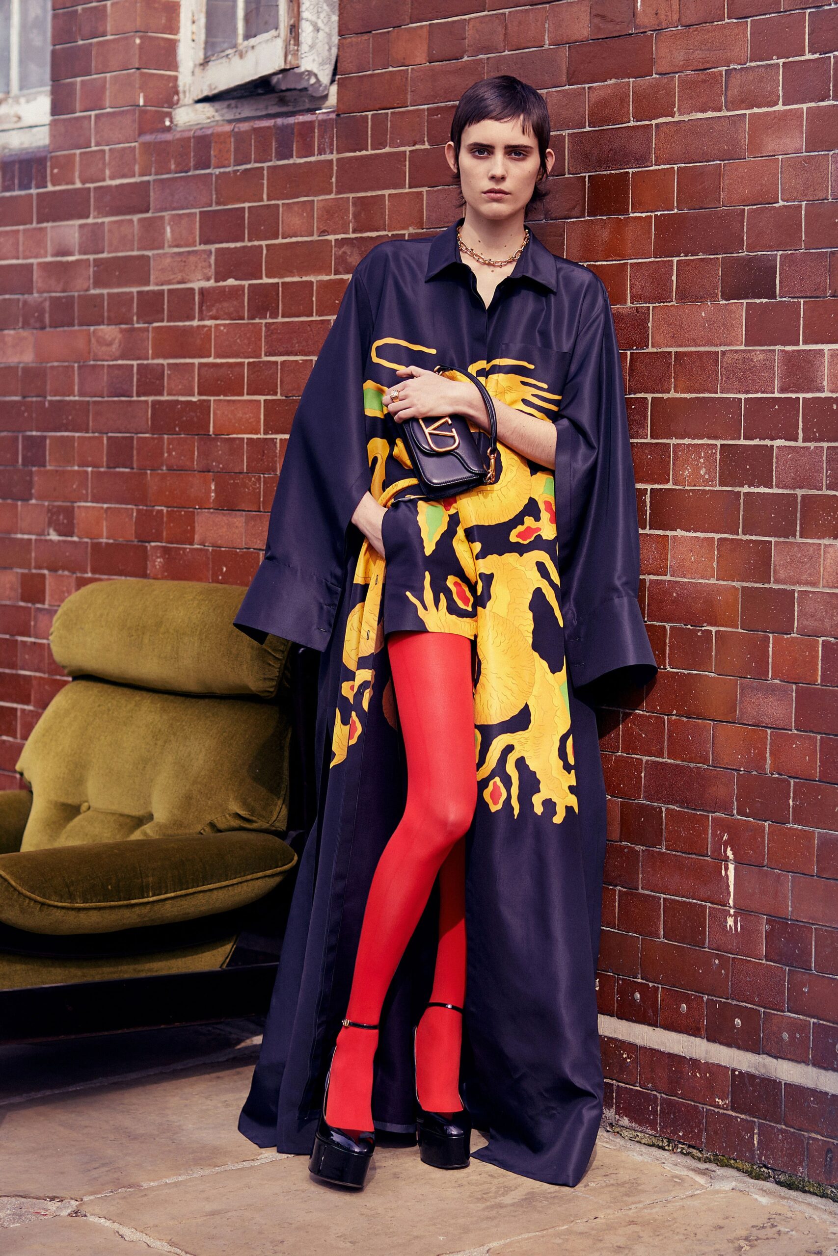 Valentino F/W 22 Look 15