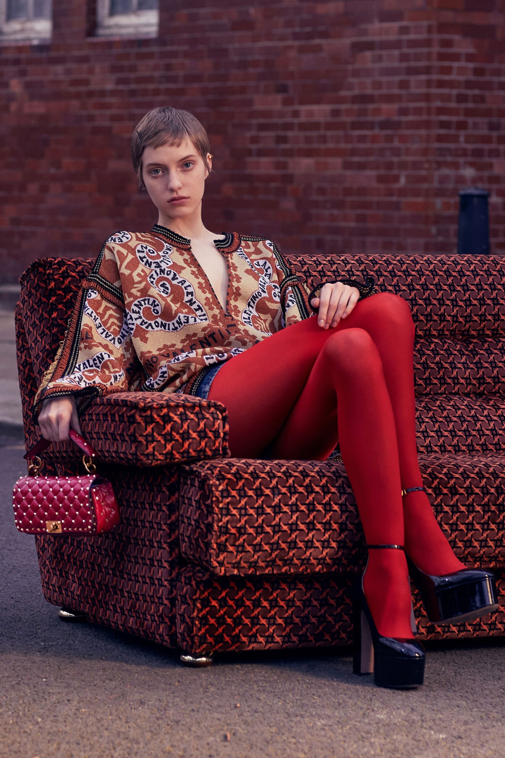 Valentino F/W 22 Look 16