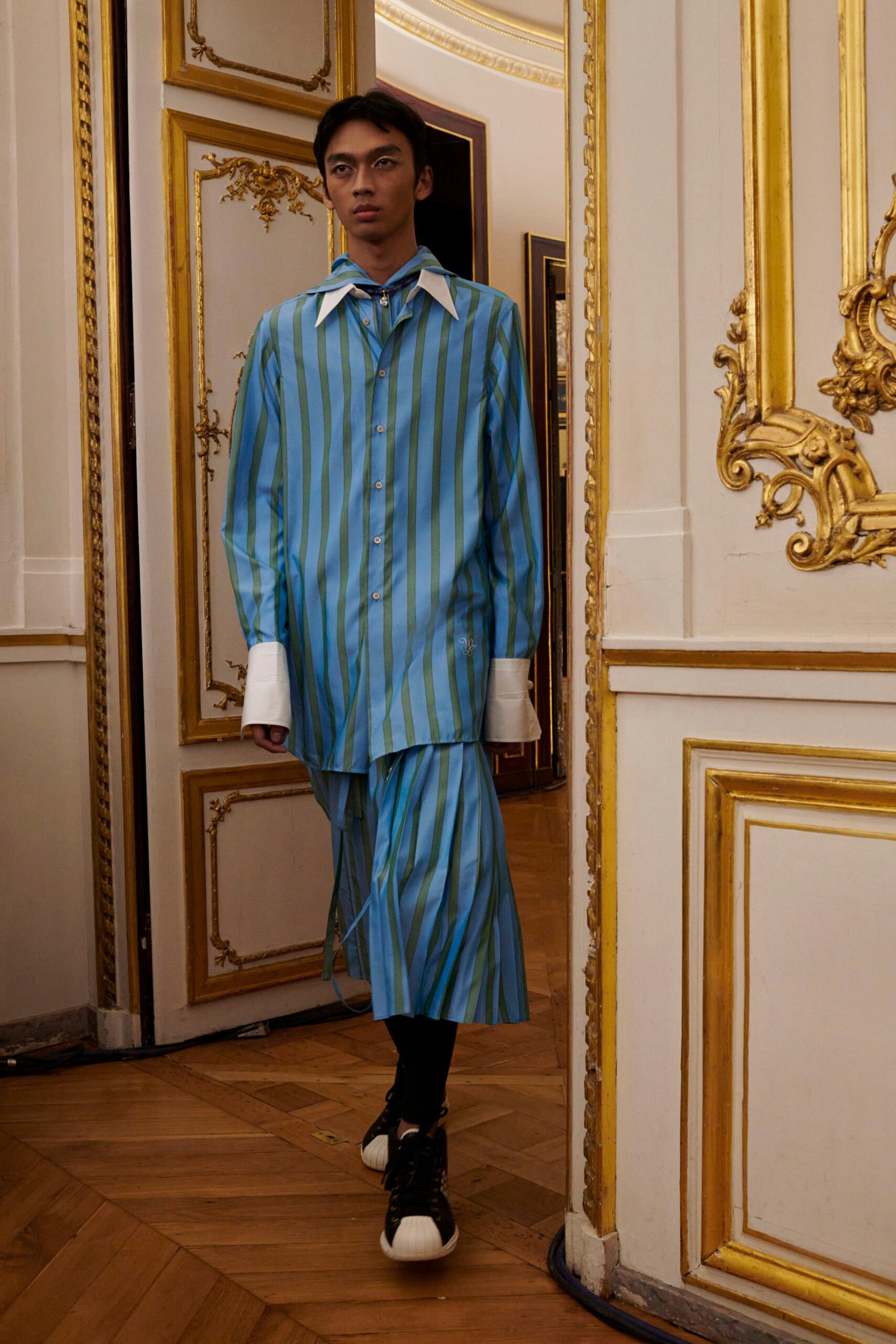 Wales Bonner F/W 23 Menswear Look 16