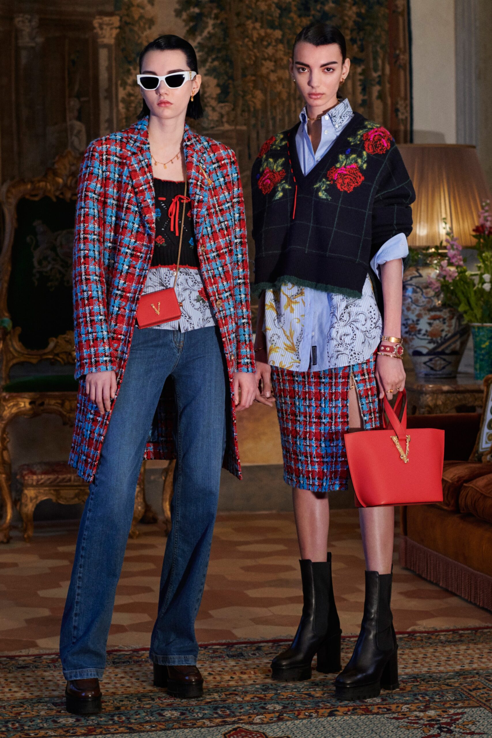 Versace F/W 20 Look 17