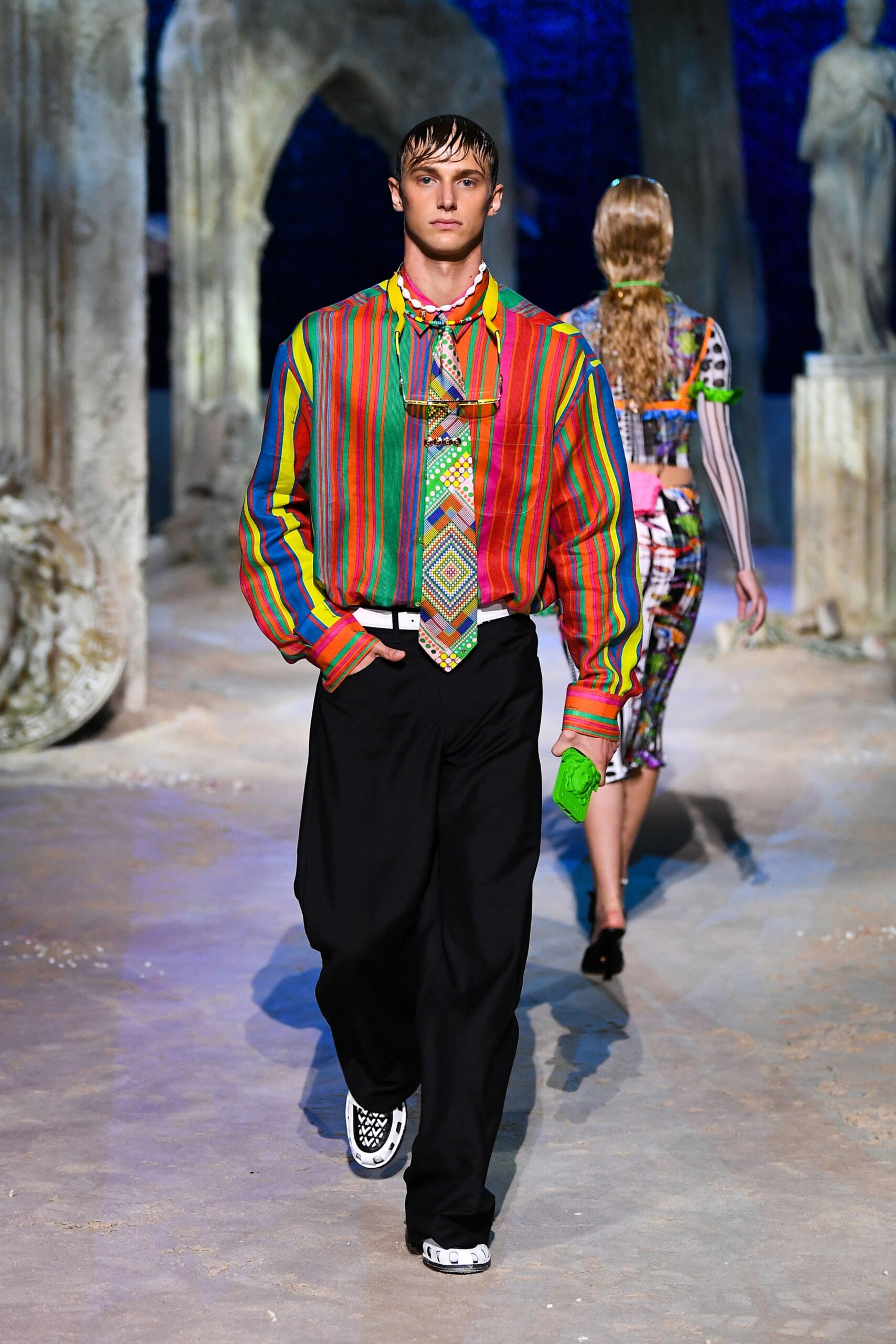 Versace S/S 21 Look 17