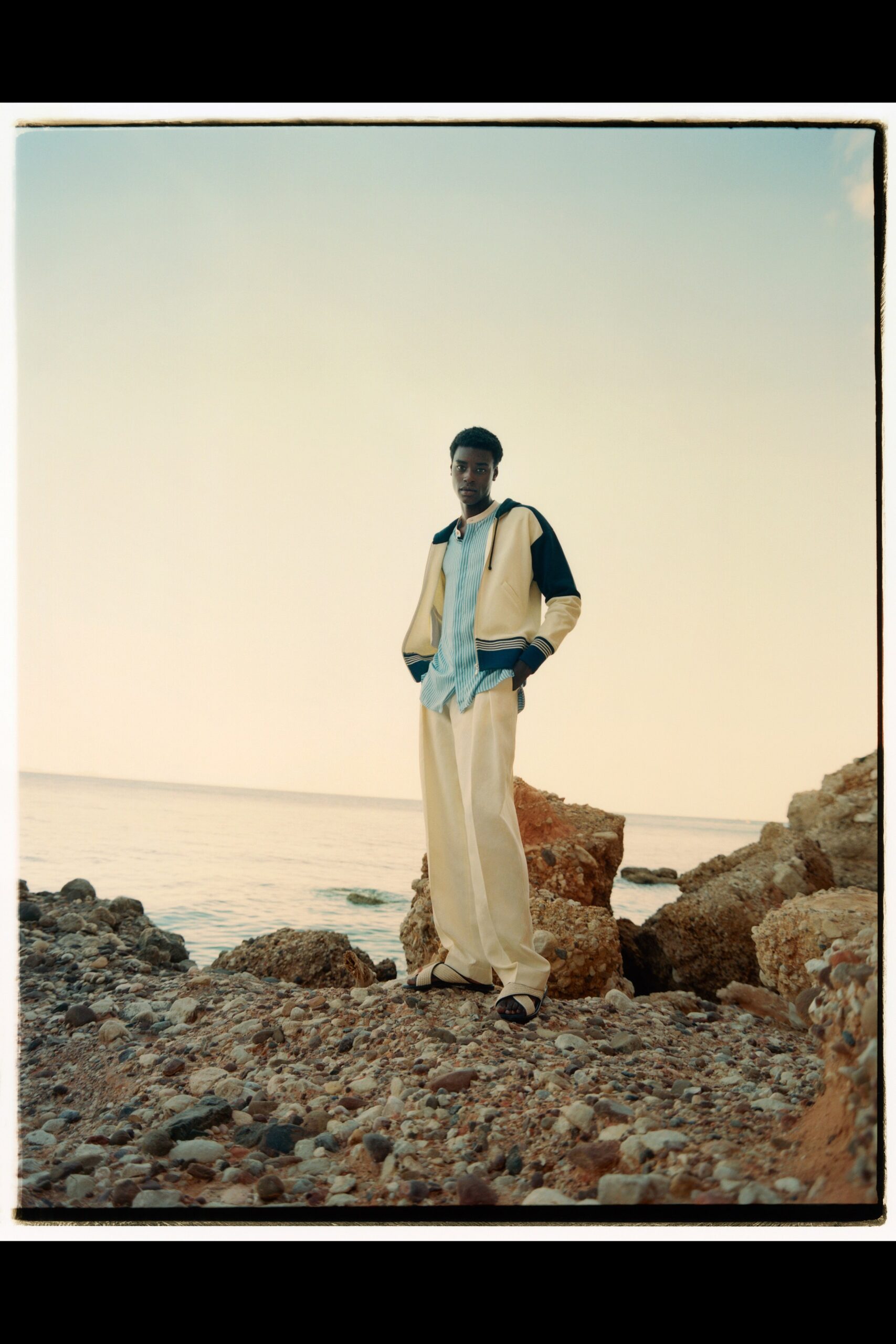 Wales Bonner S/S 22 Menswear Look 18