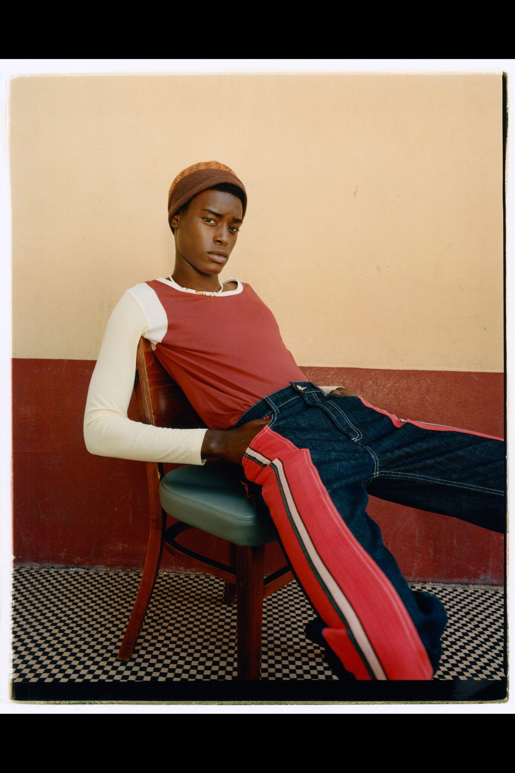 Wales Bonner S/S 22 Menswear Look 22