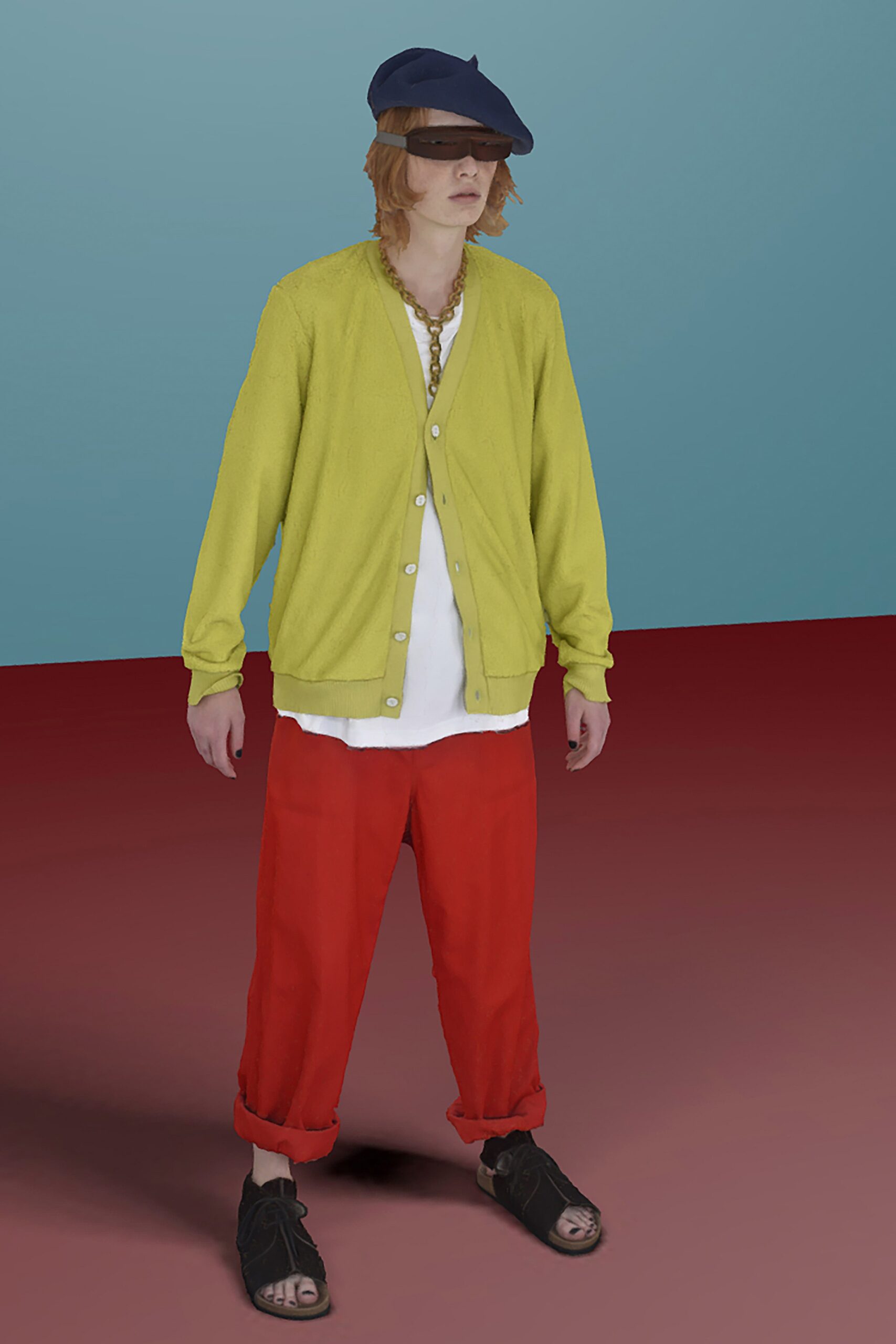 Undercover S/S 21 Menswear Look 24