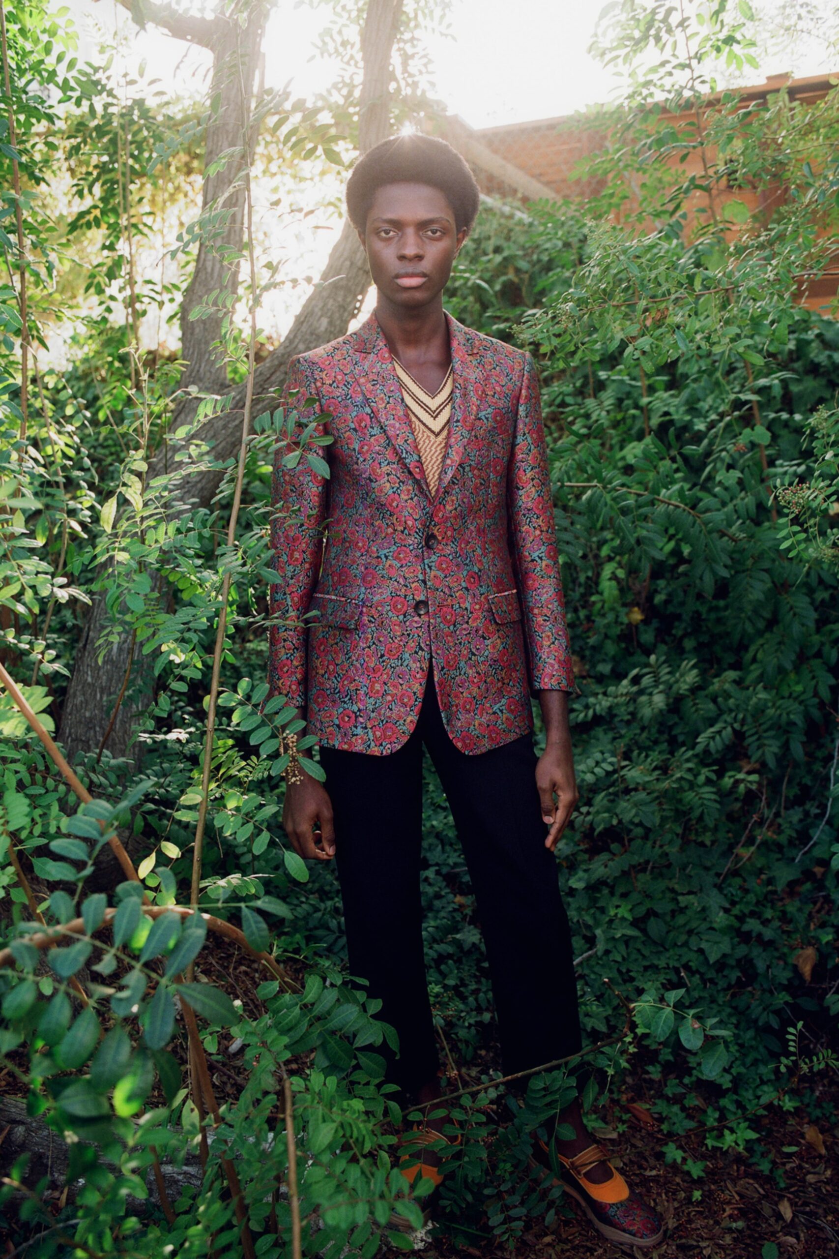 Wales Bonner F/W 22 Menswear Look 24