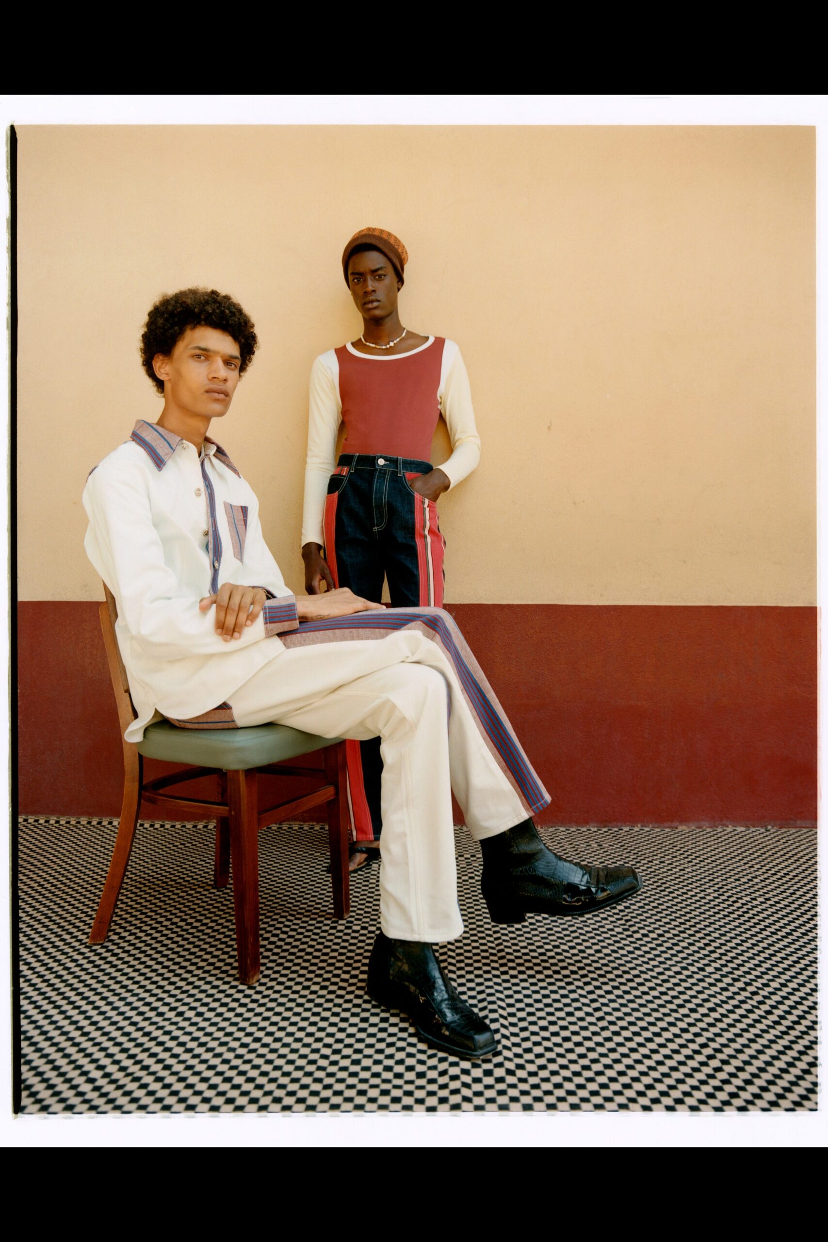 Wales Bonner S/S 22 Menswear Look 27