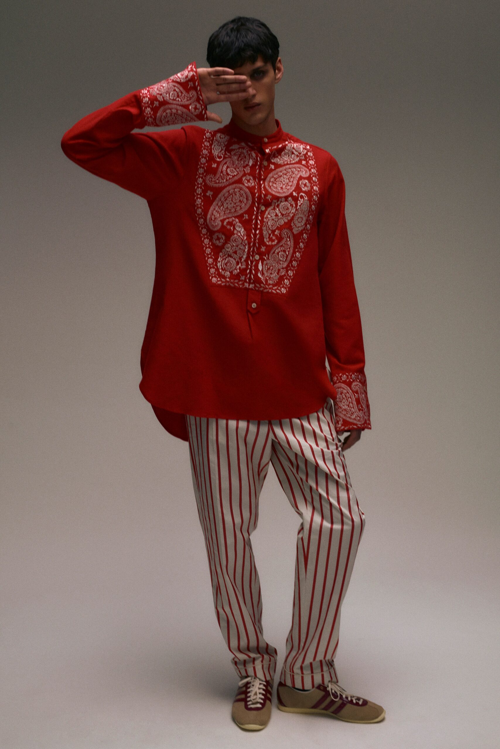 Wales Bonner F/W 21 Menswear Look 27