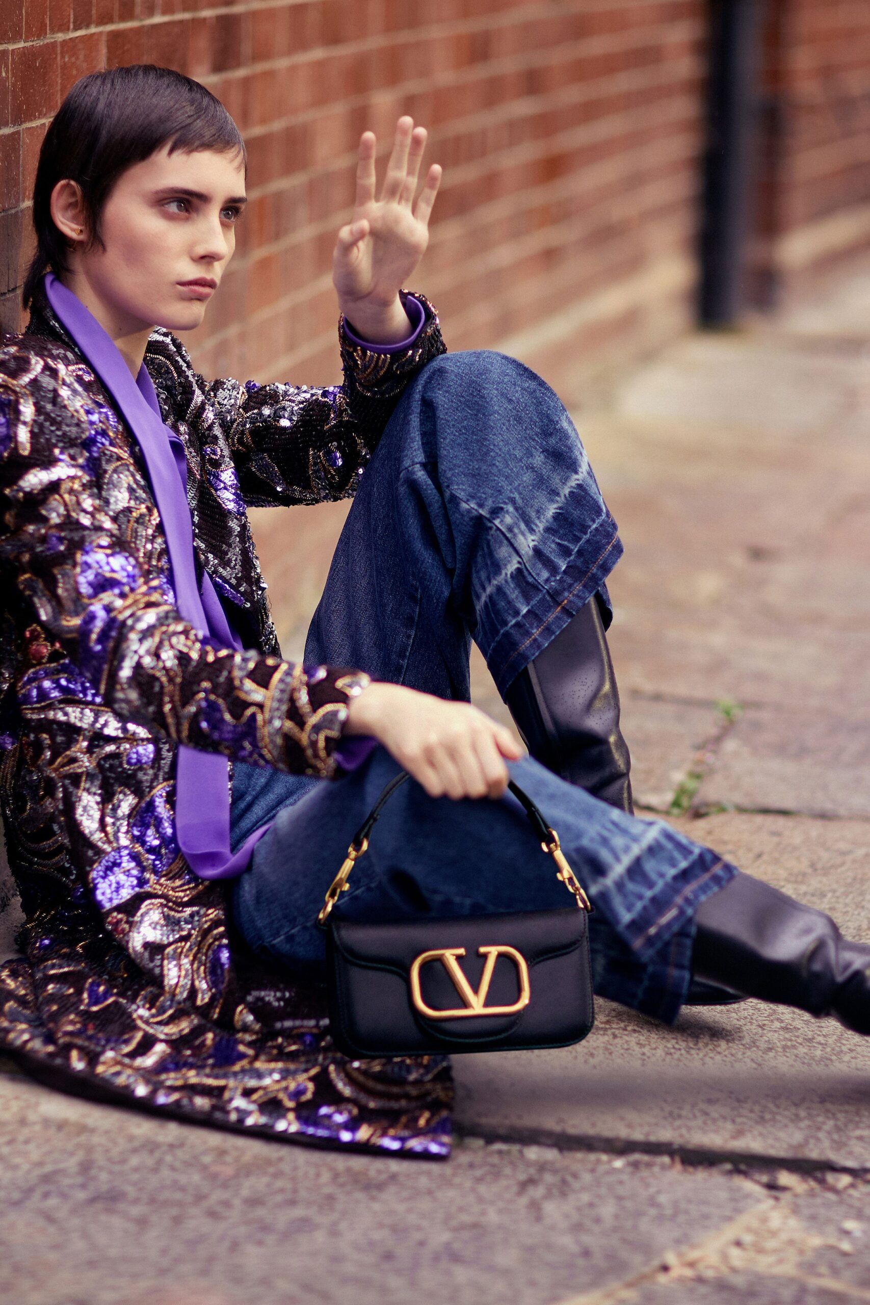 Valentino F/W 22 Look 33
