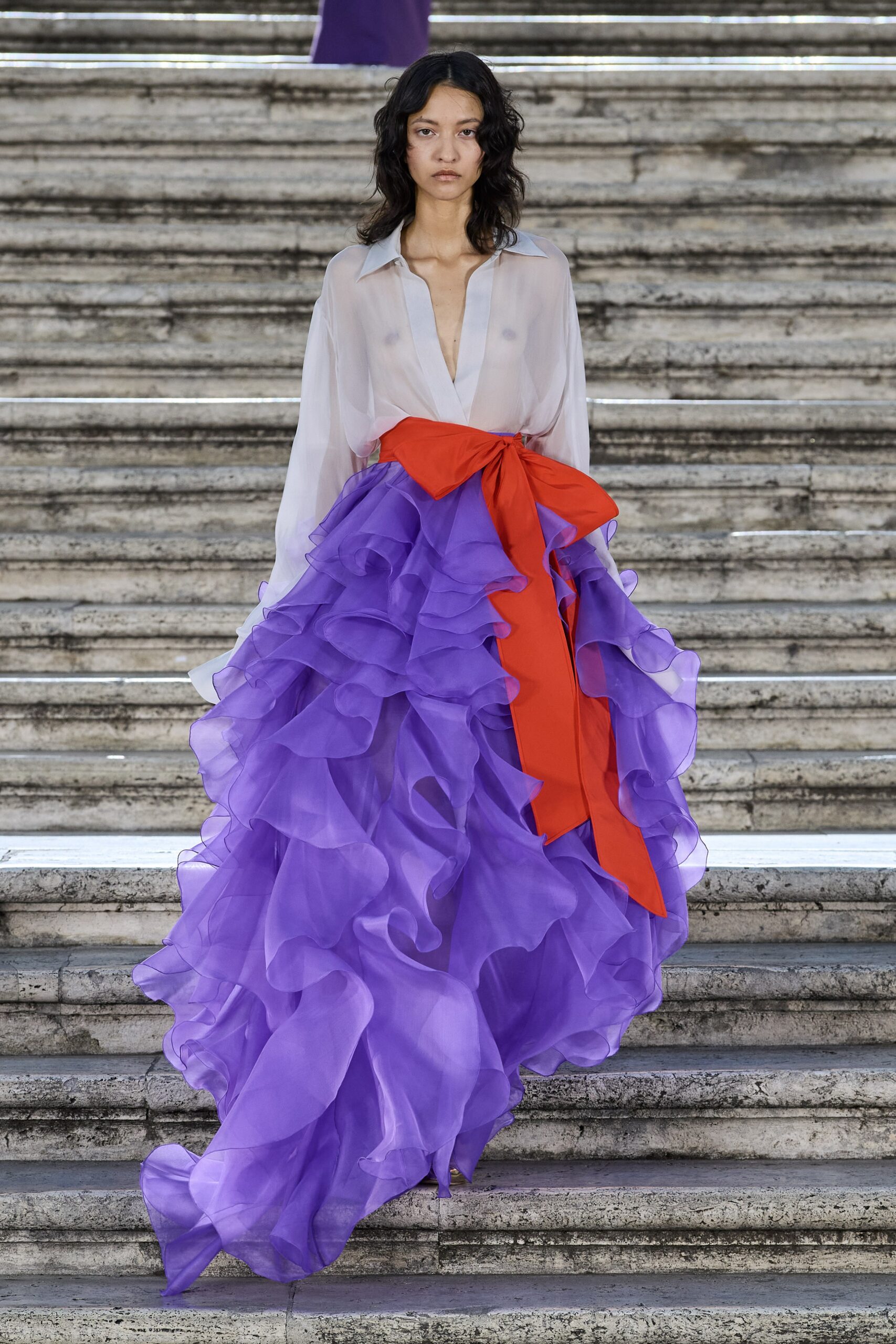 Valentino F/W 22 Couture Look 38