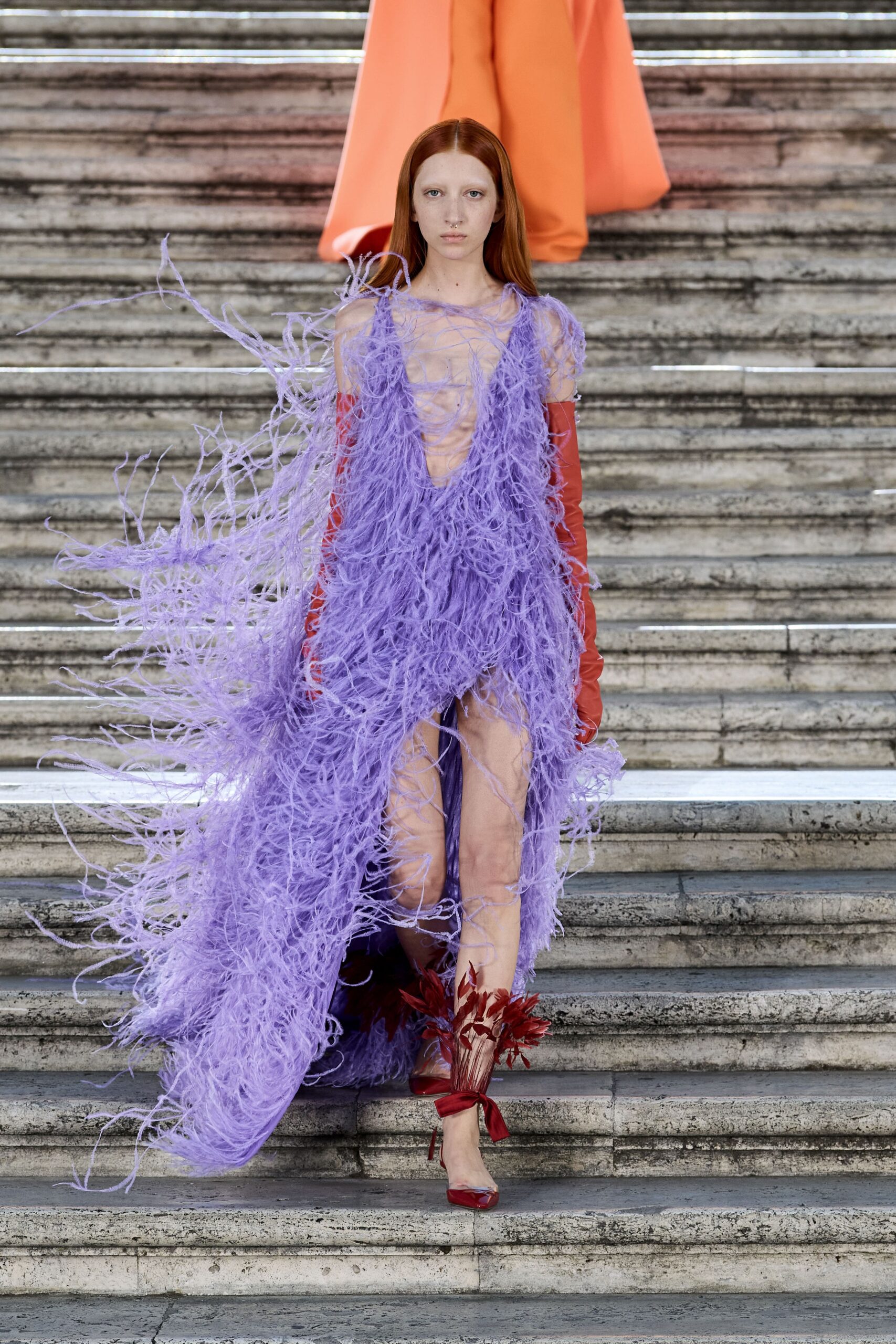 Valentino F/W 22 Couture Look 43