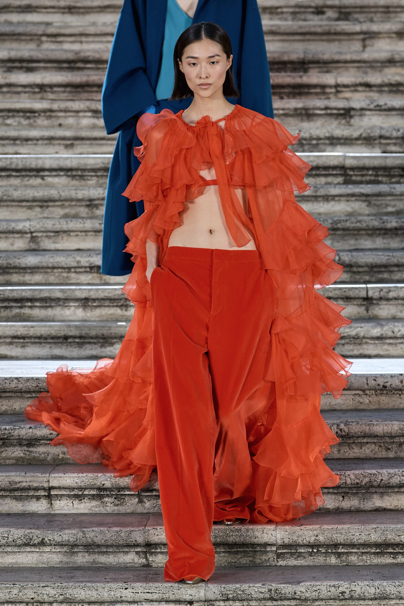 Valentino F/W 22 Couture Look 46
