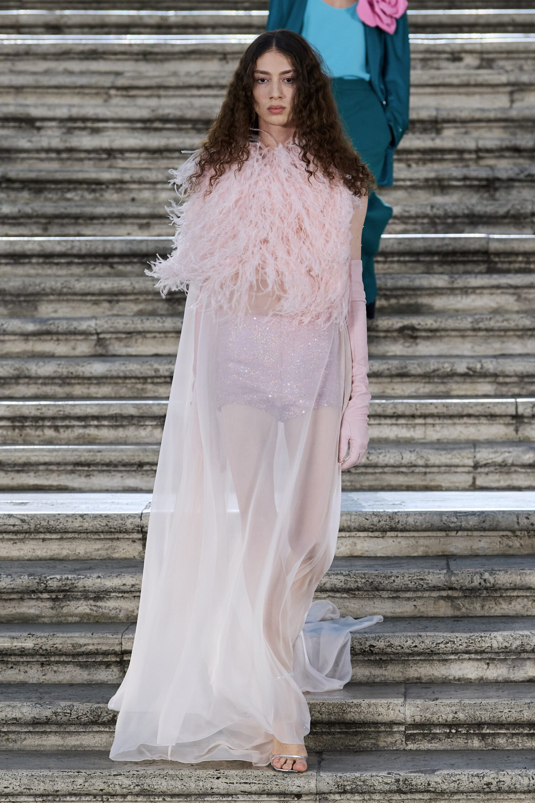 Valentino F/W 22 Couture Look 49