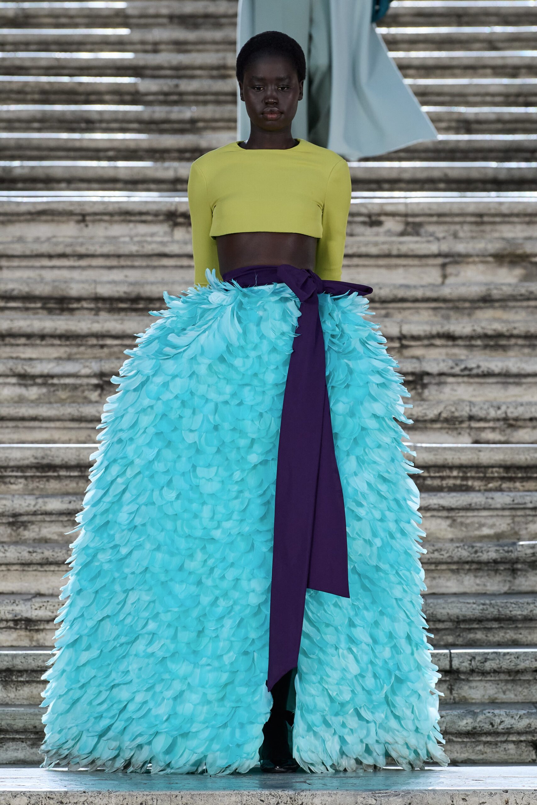 Valentino F/W 22 Couture Look 53