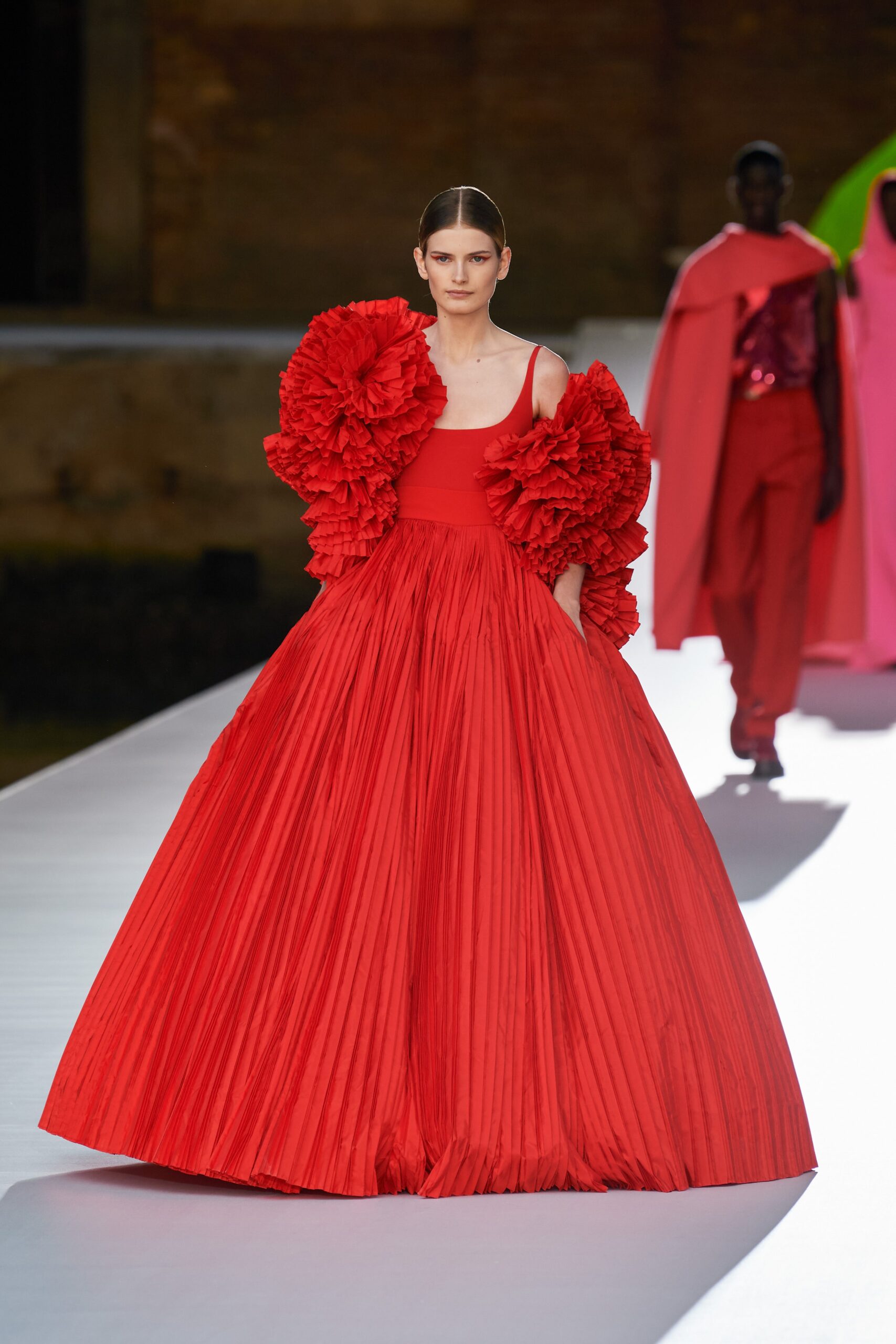 Valentino F/W 21 Couture Look 72