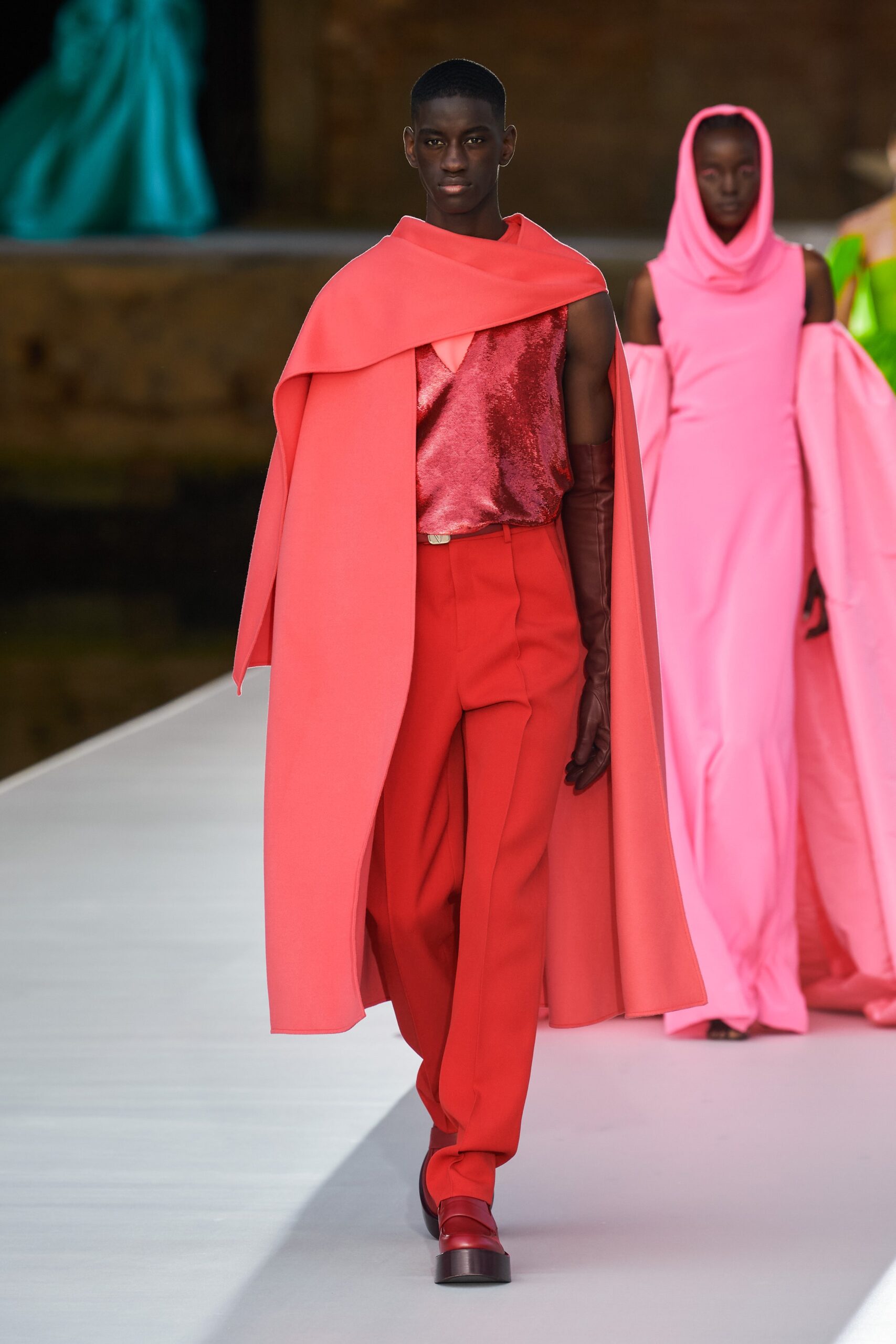 Valentino F/W 21 Couture Look 73
