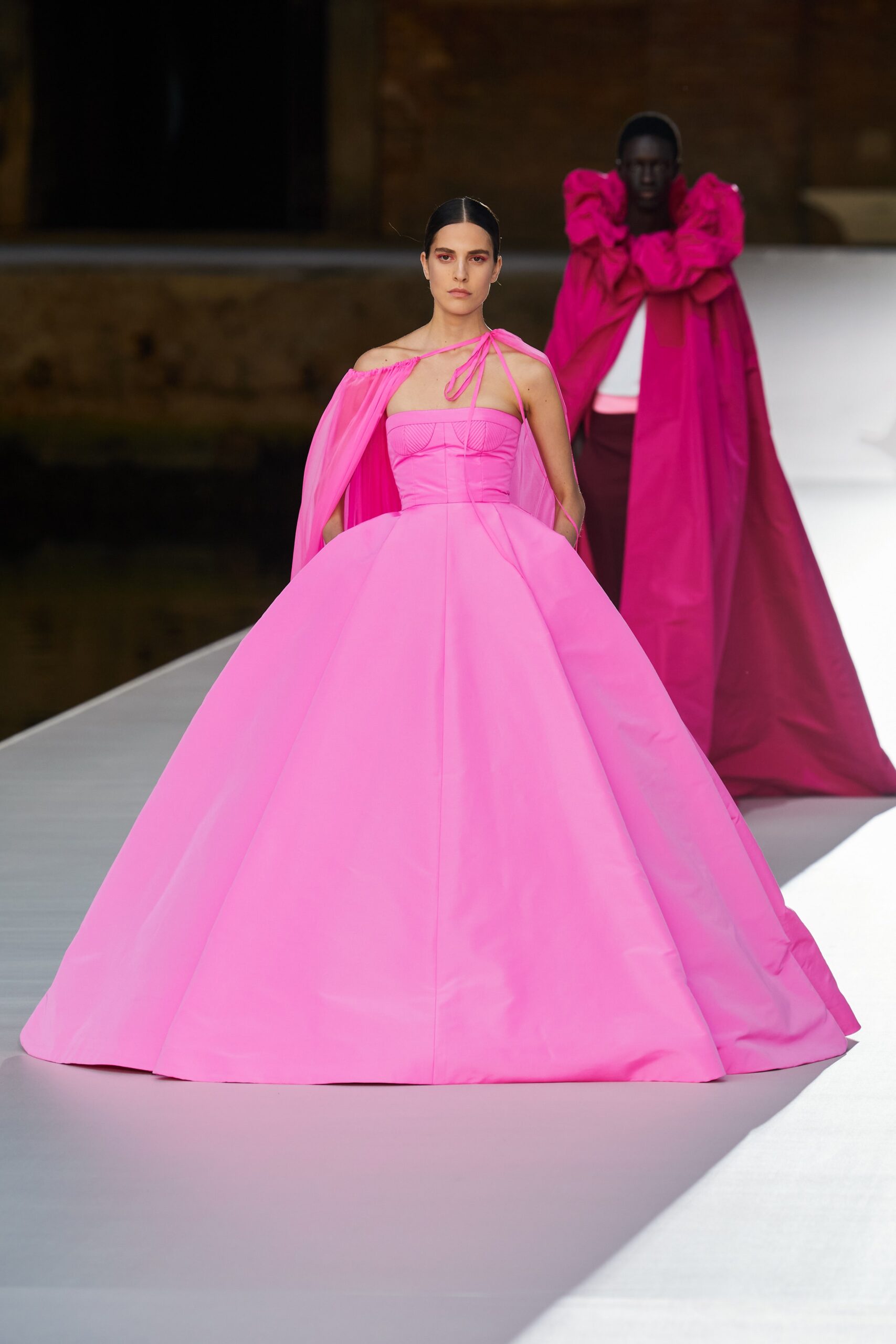 Valentino F/W 21 Couture Look 80