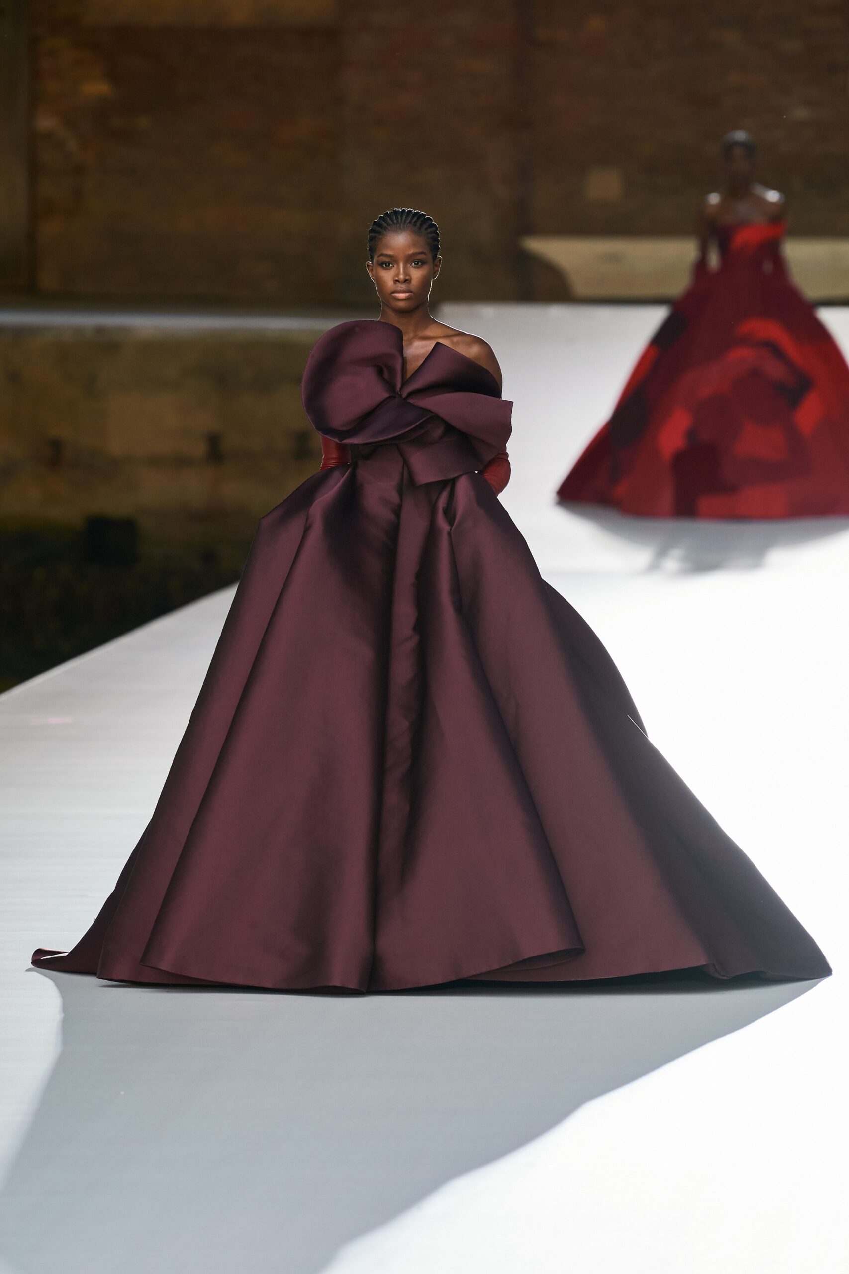 Valentino F/W 21 Couture Look 82