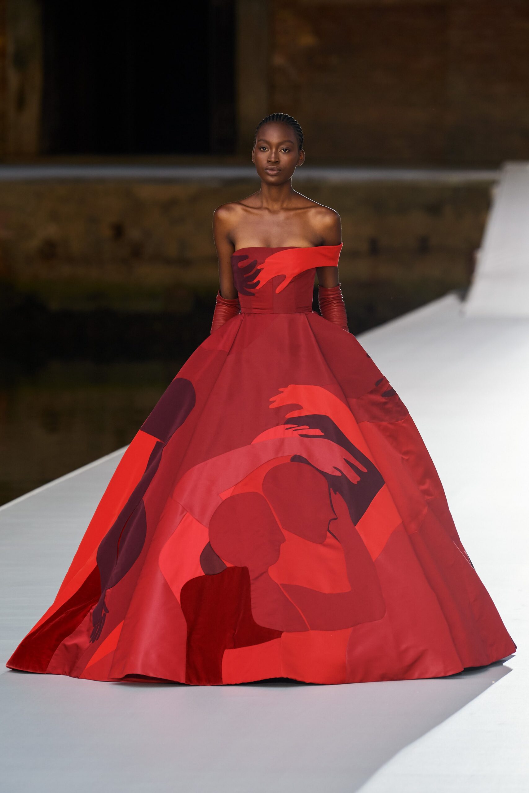 Valentino F/W 21 Couture Look 83