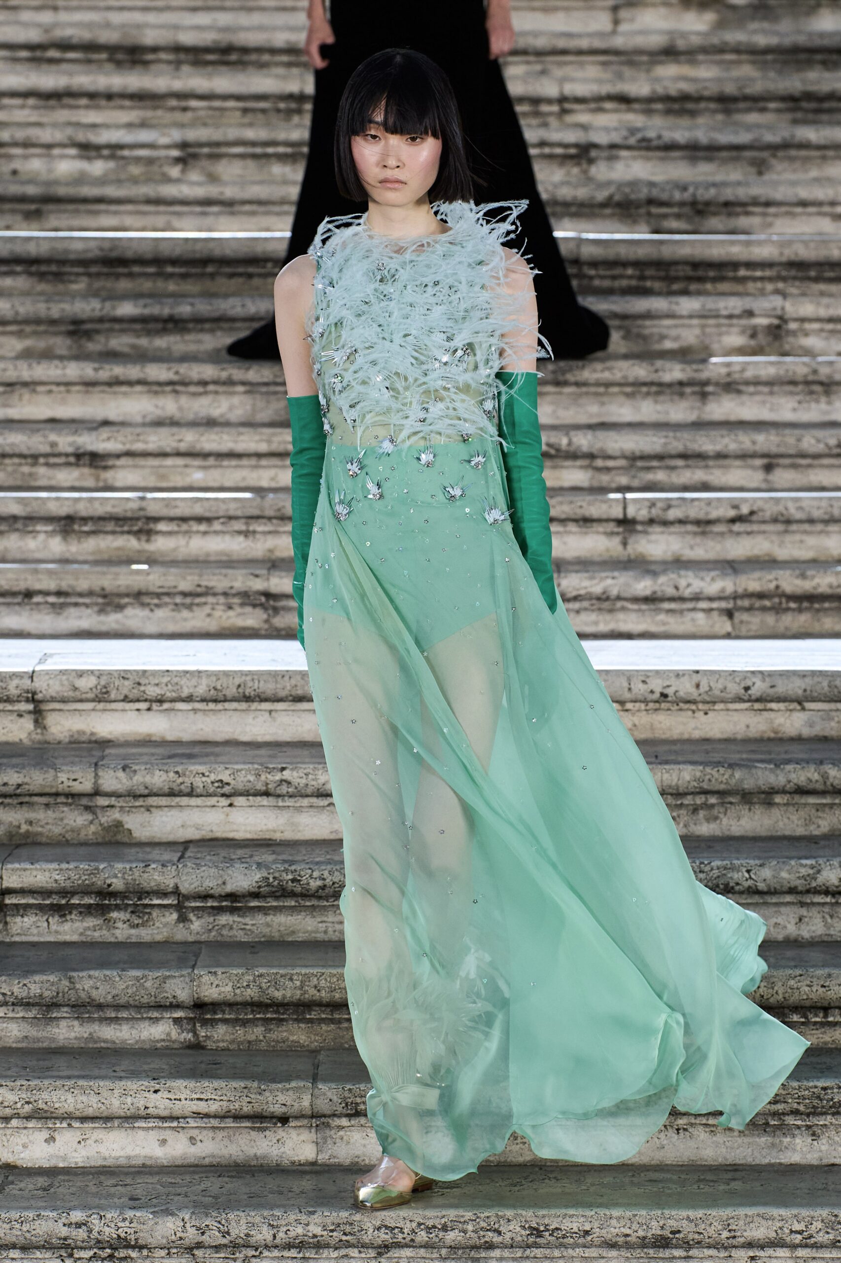 Valentino F/W 22 Couture Look 96