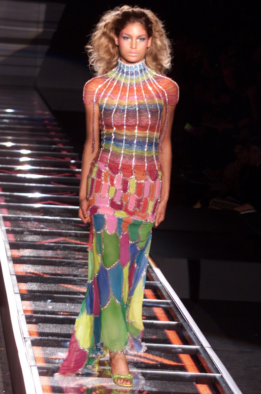 Versace S/S 02 Couture Look 44