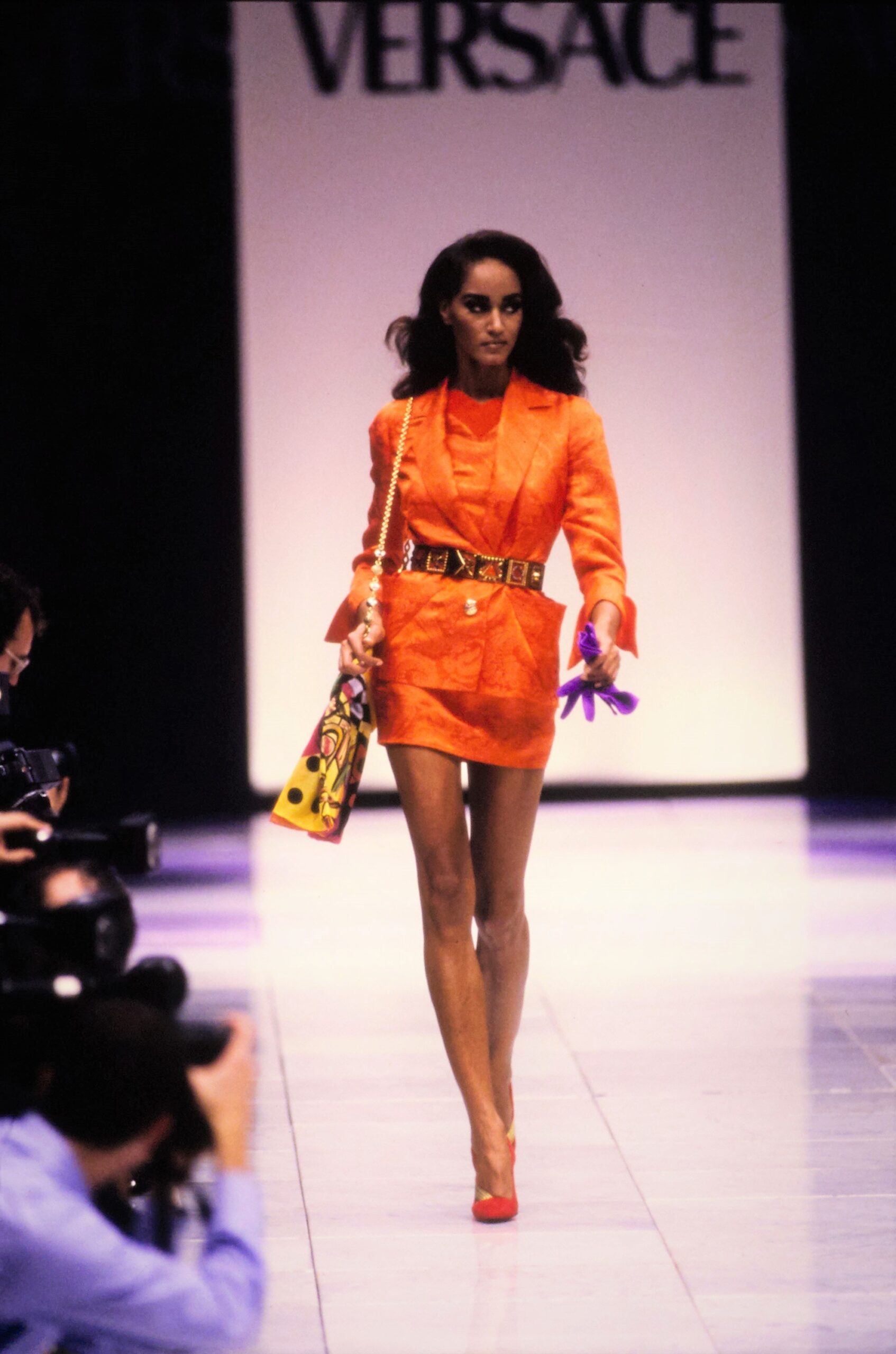 Versace S/S 91 Look 45