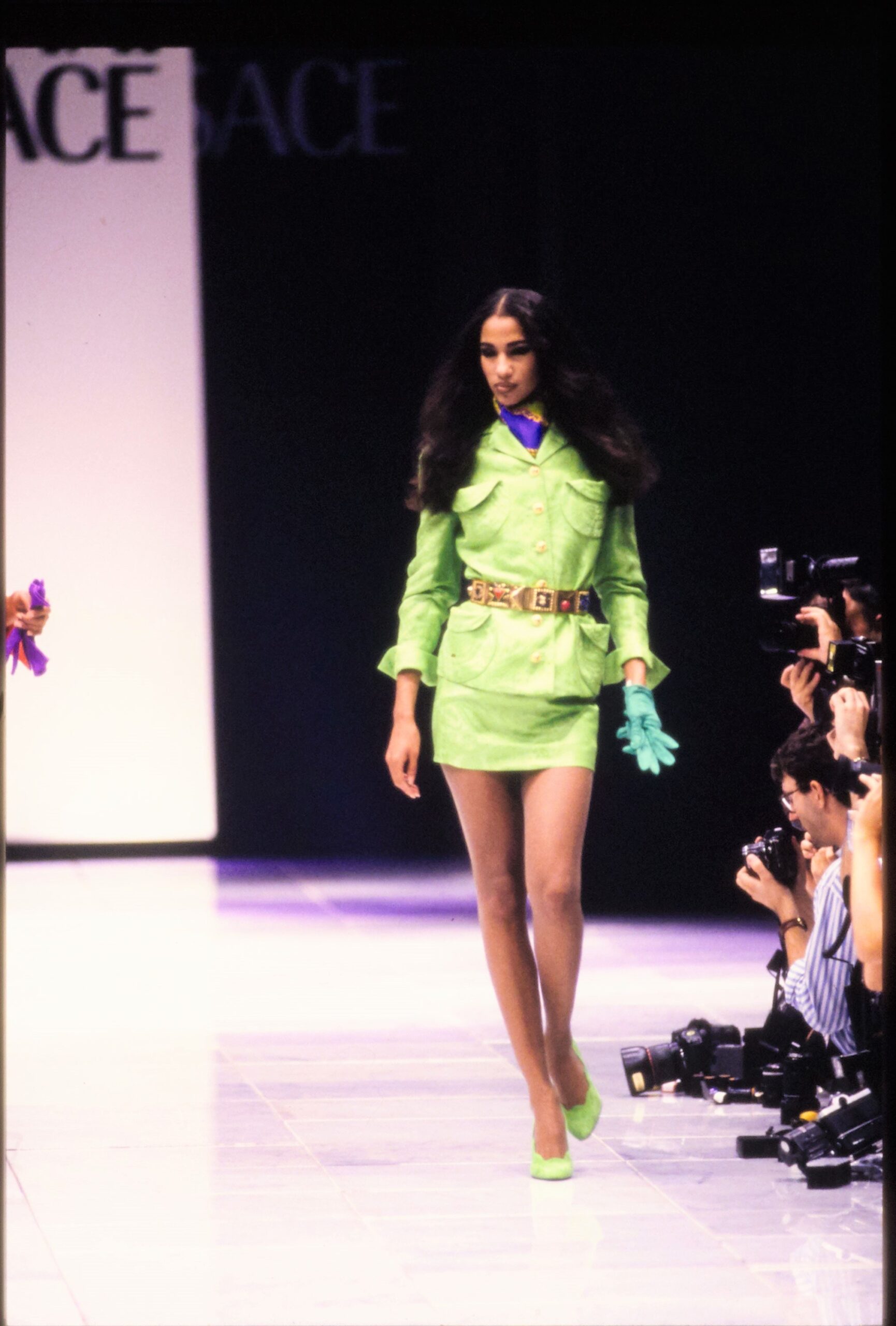 Versace S/S 91 Look 46
