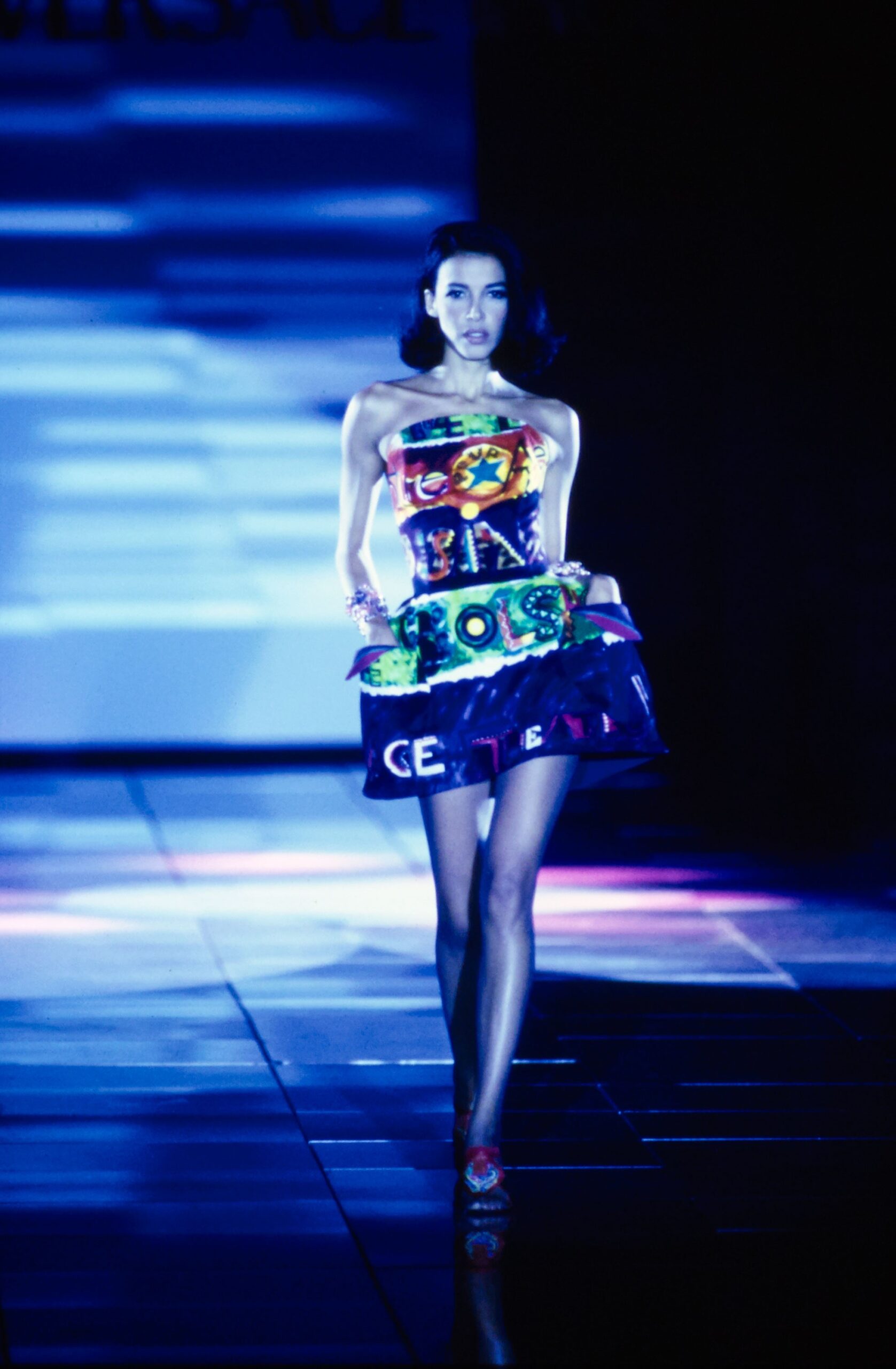 Versace S/S 91 Look 72