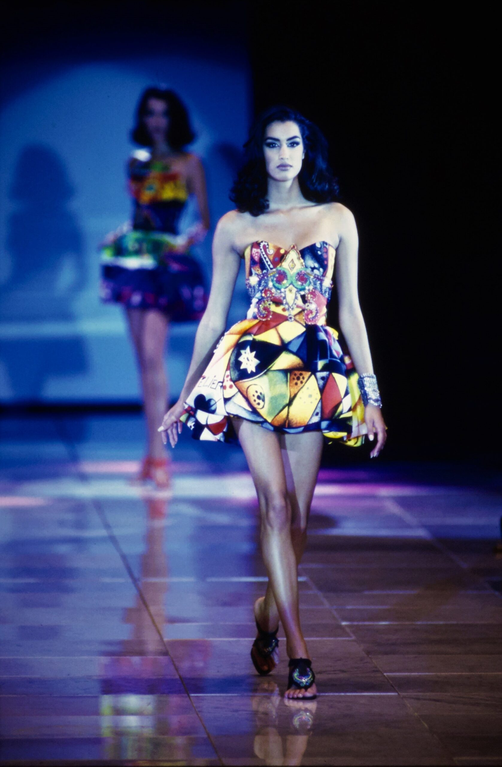 Versace S/S 91 Look 73