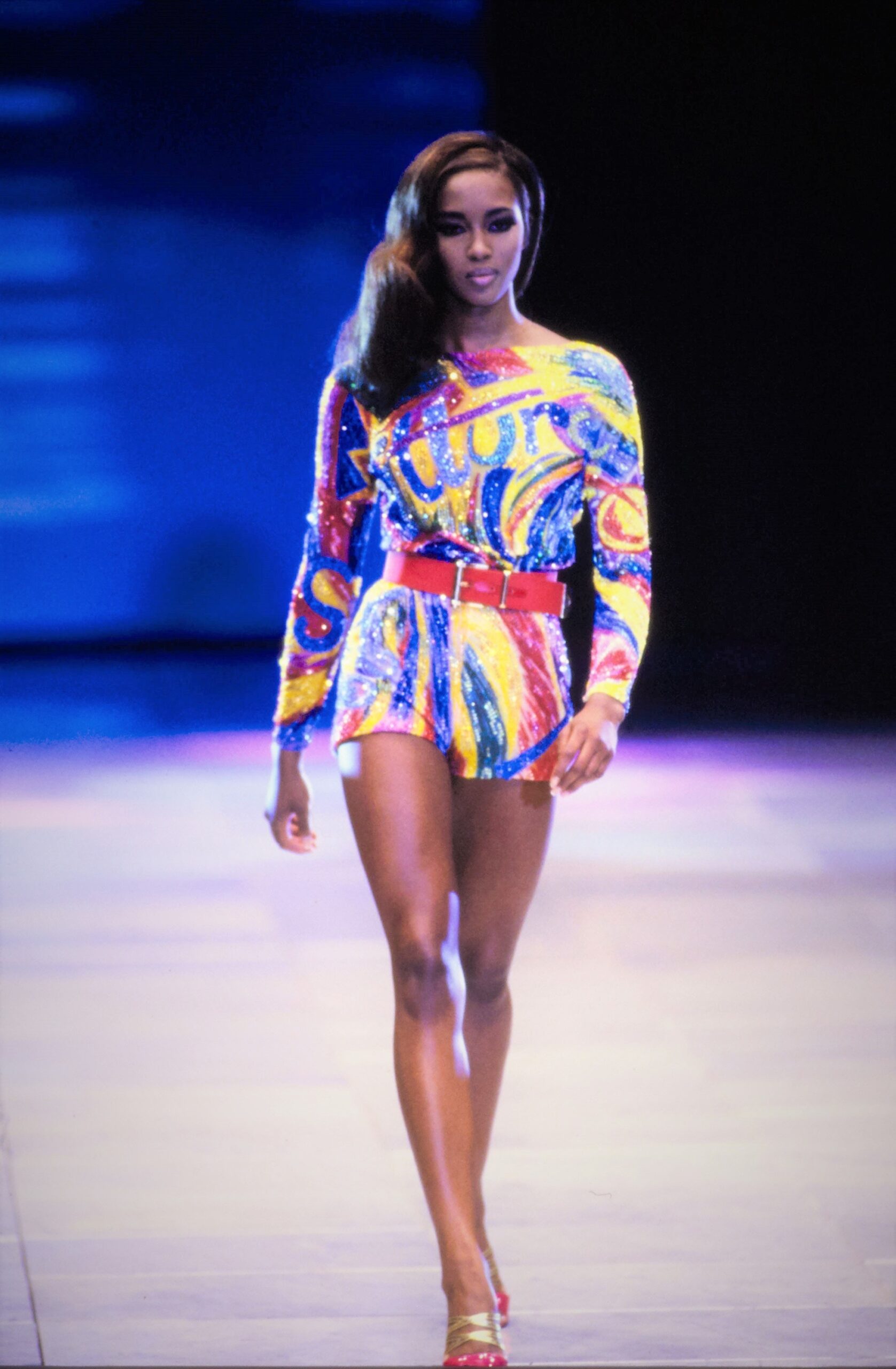 Versace S/S 91 Look 74