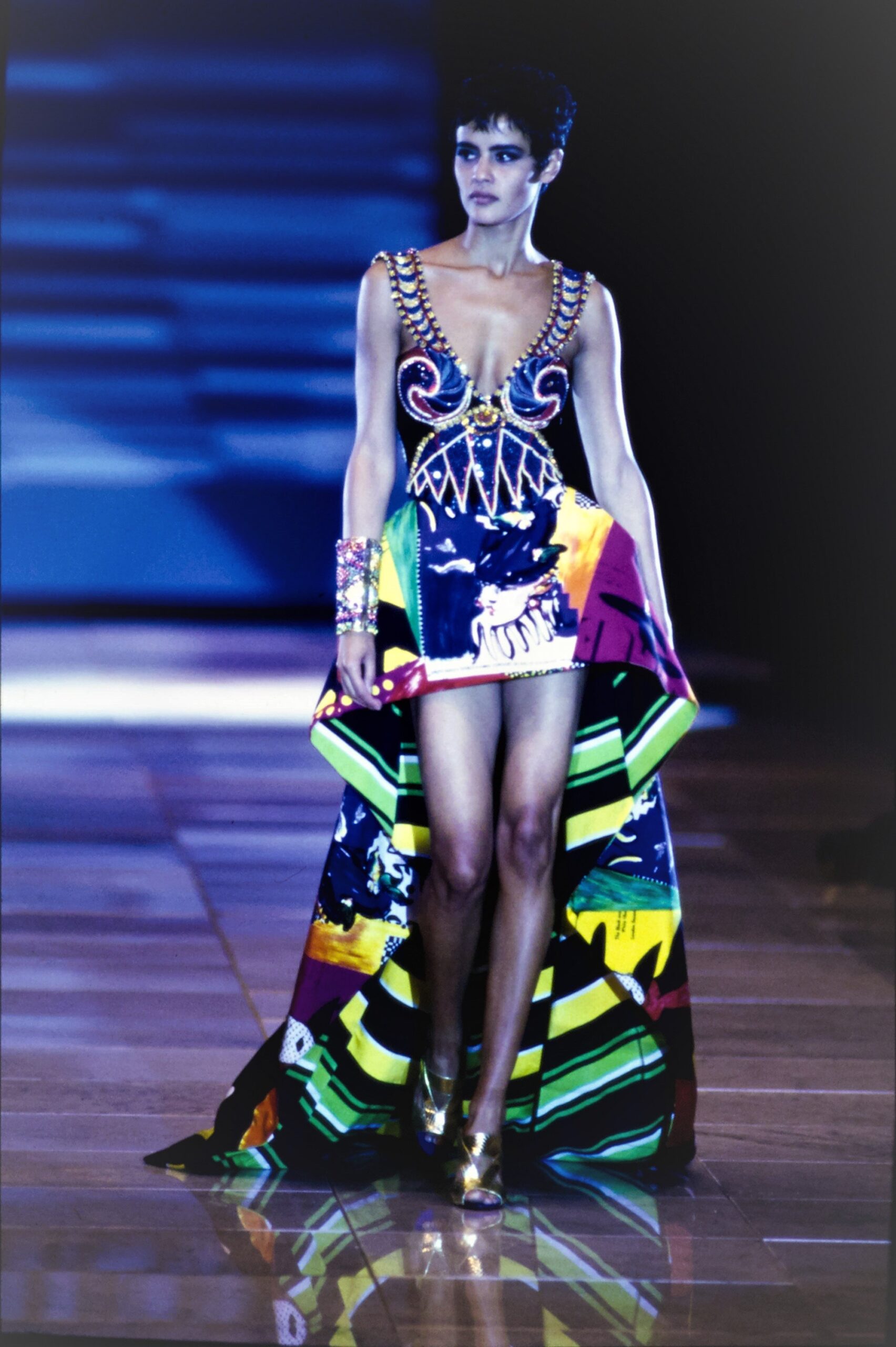Versace S/S 91 Look 85