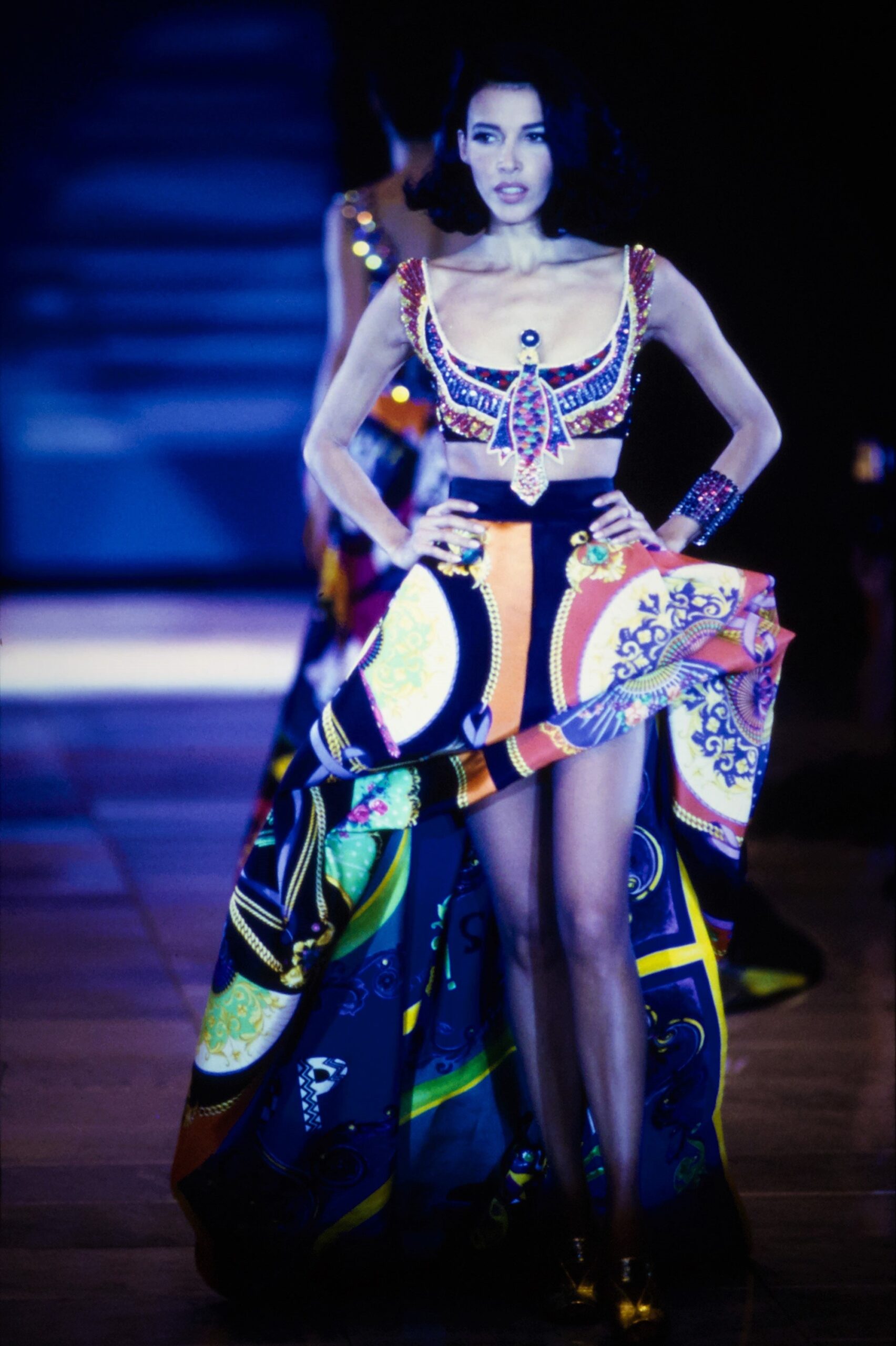 Versace S/S 91 Look 86
