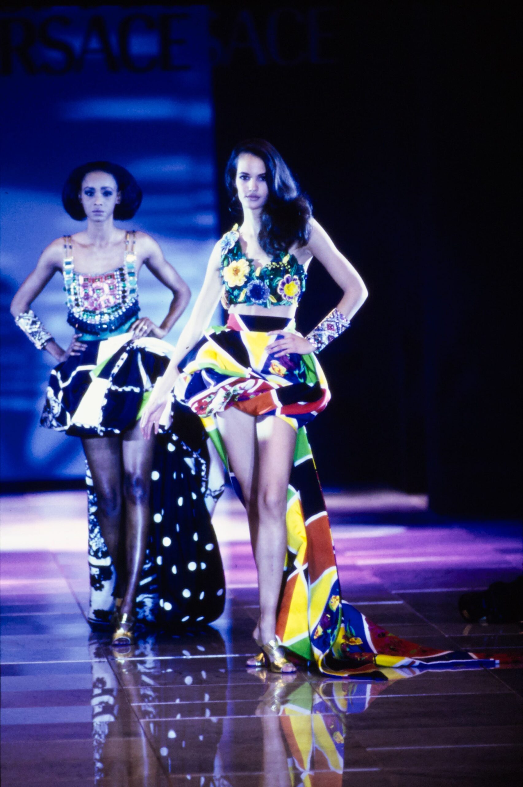 Versace S/S 91 Look 87