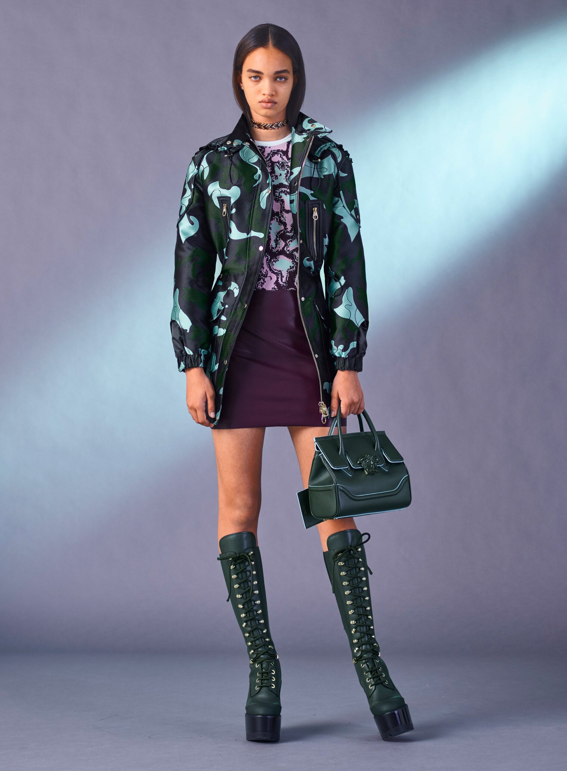 Versace F/W 17 Look 9