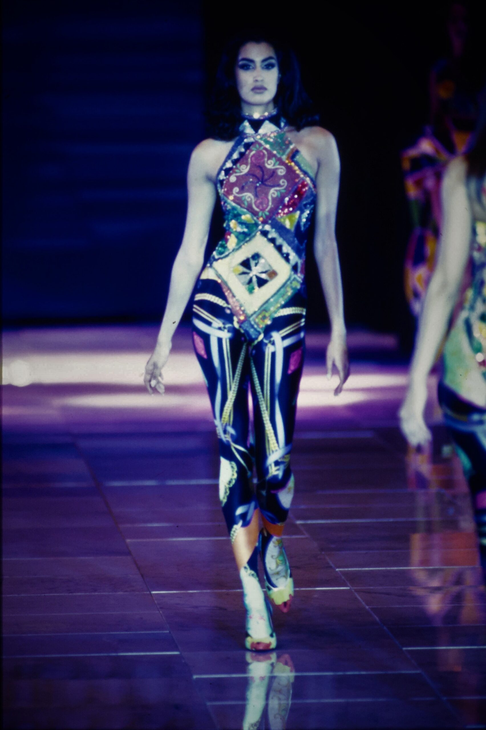 Versace S/S 91 Look 90