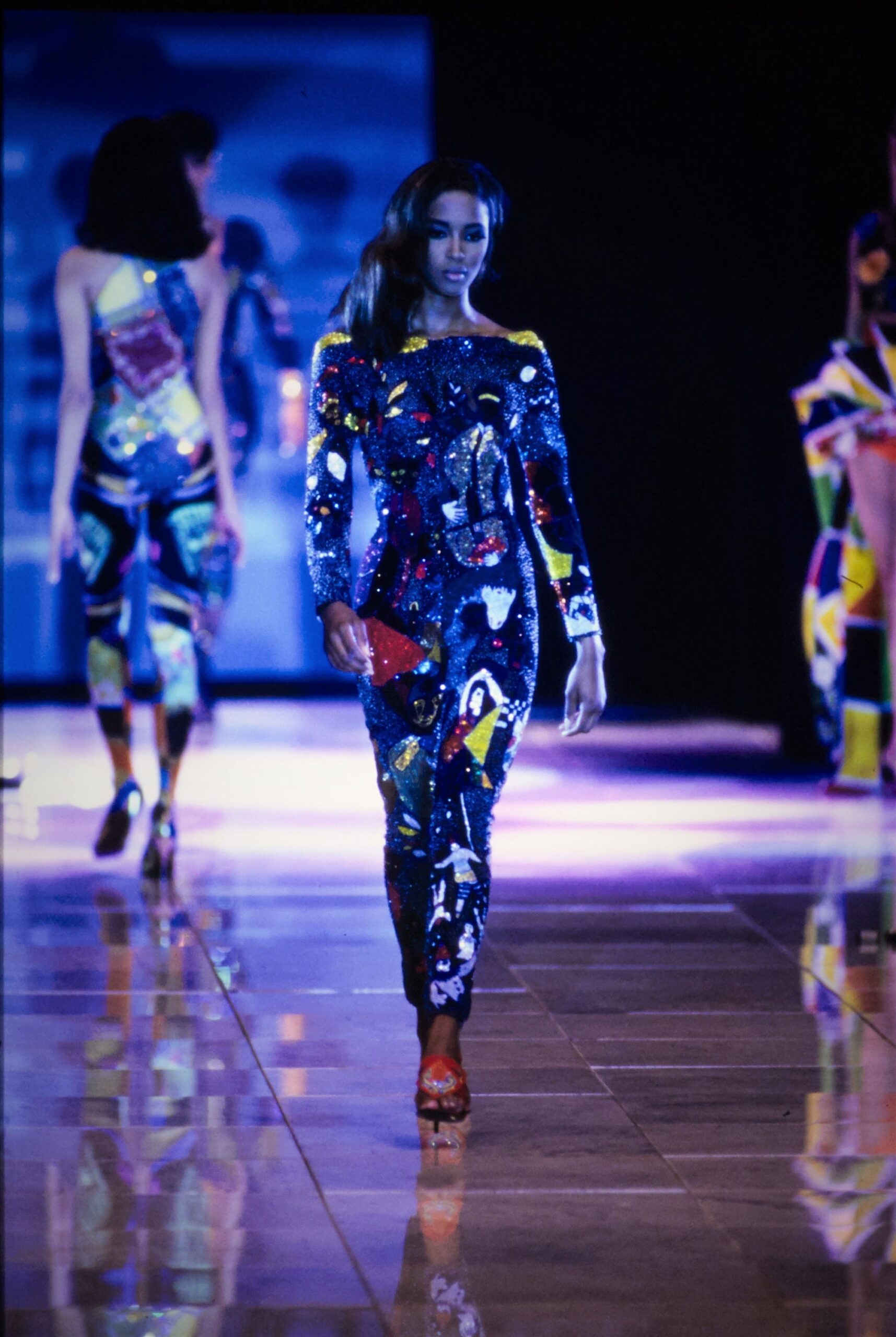 Versace S/S 91 Look 91