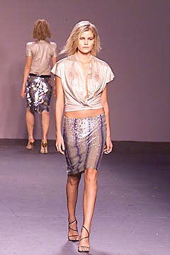 Vivienne Tam S/S 01 Look 46