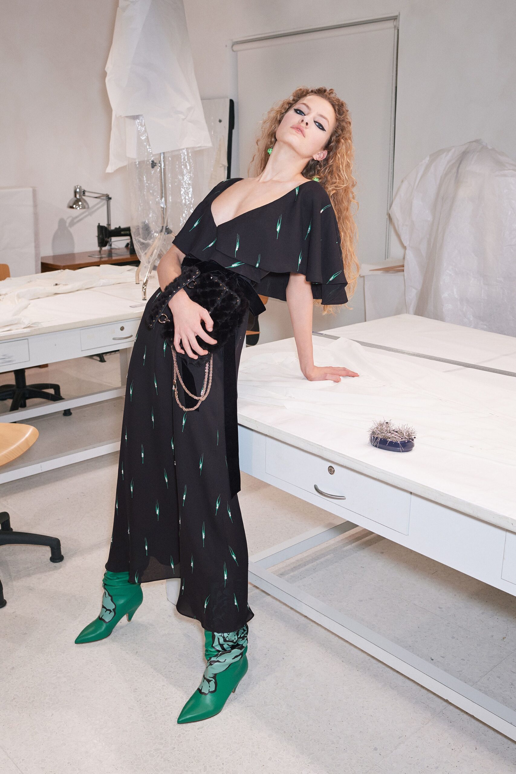 Valentino F/W 18 Look 25