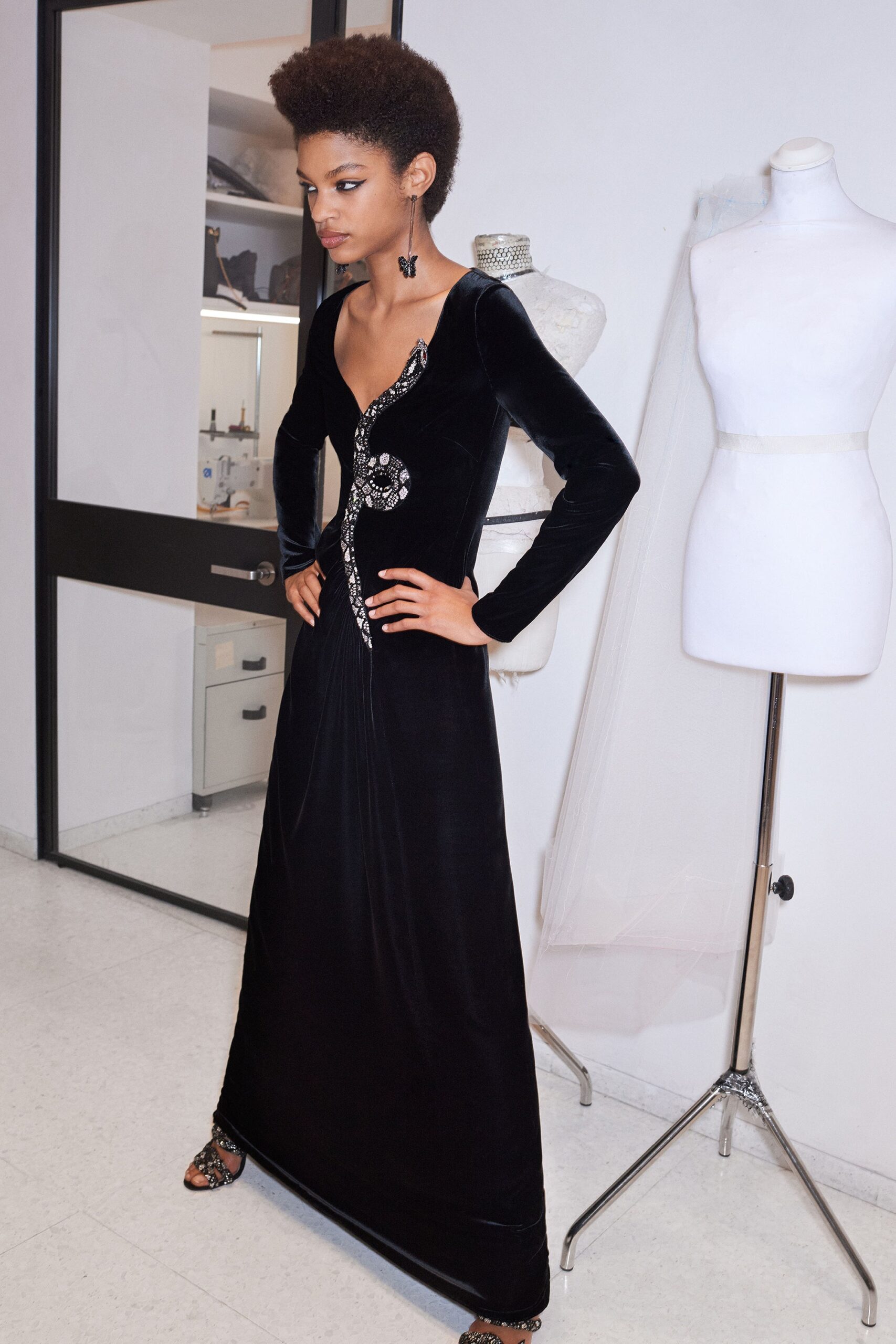 Valentino F/W 18 Look 45