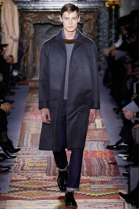 Valentino F/W 14 Menswear Look 1