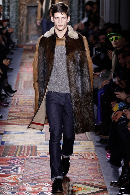 Valentino F/W 14 Menswear Look 9