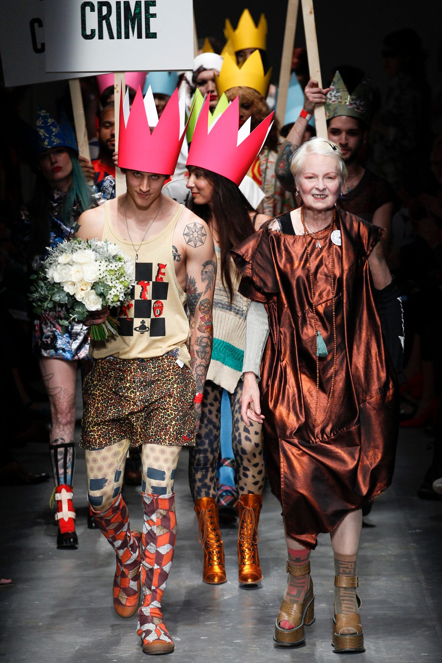 Vivienne Westwood S/S 16 Look 1