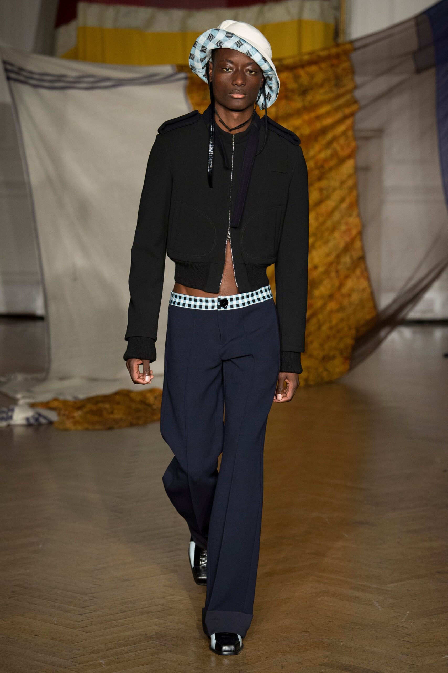 Wales Bonner F/W 18 Menswear Look 3