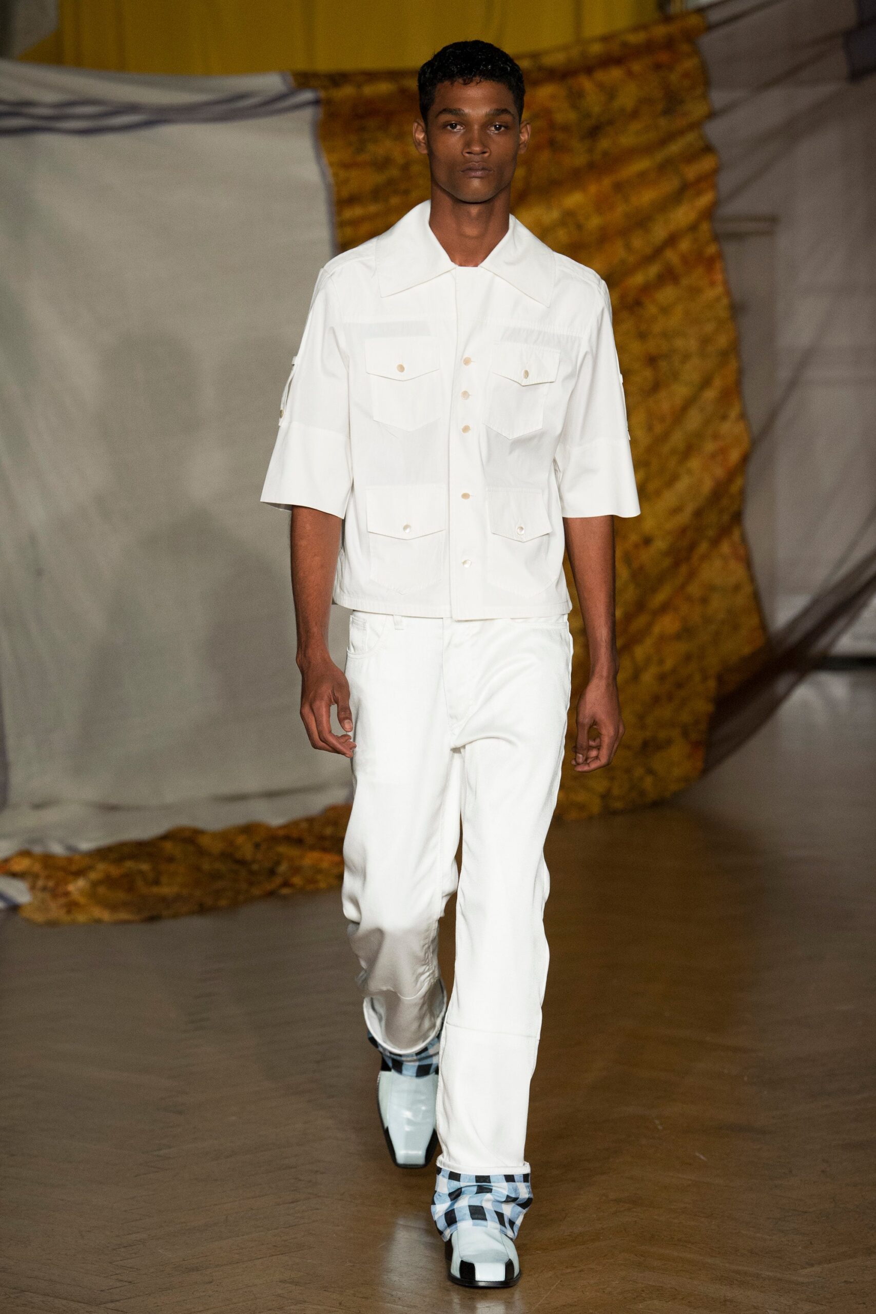 Wales Bonner F/W 18 Menswear Look 4