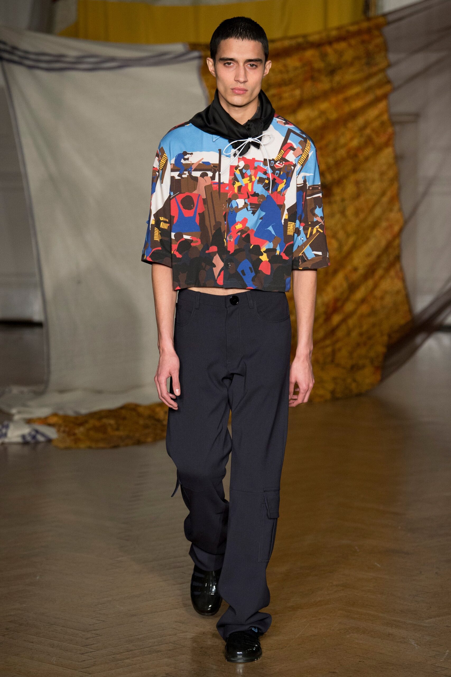 Wales Bonner F/W 18 Menswear Look 8