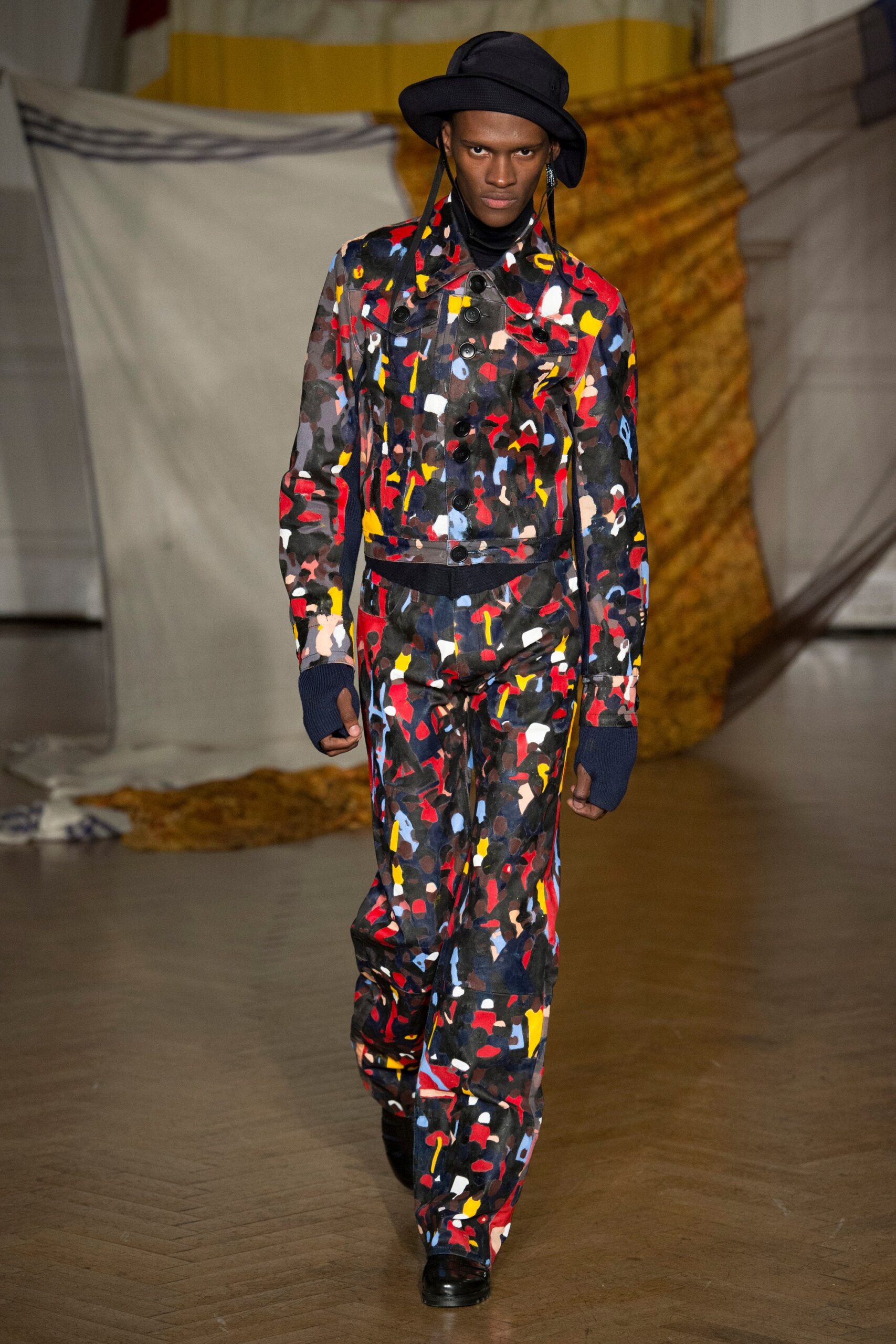 Wales Bonner F/W 18 Menswear Look 10