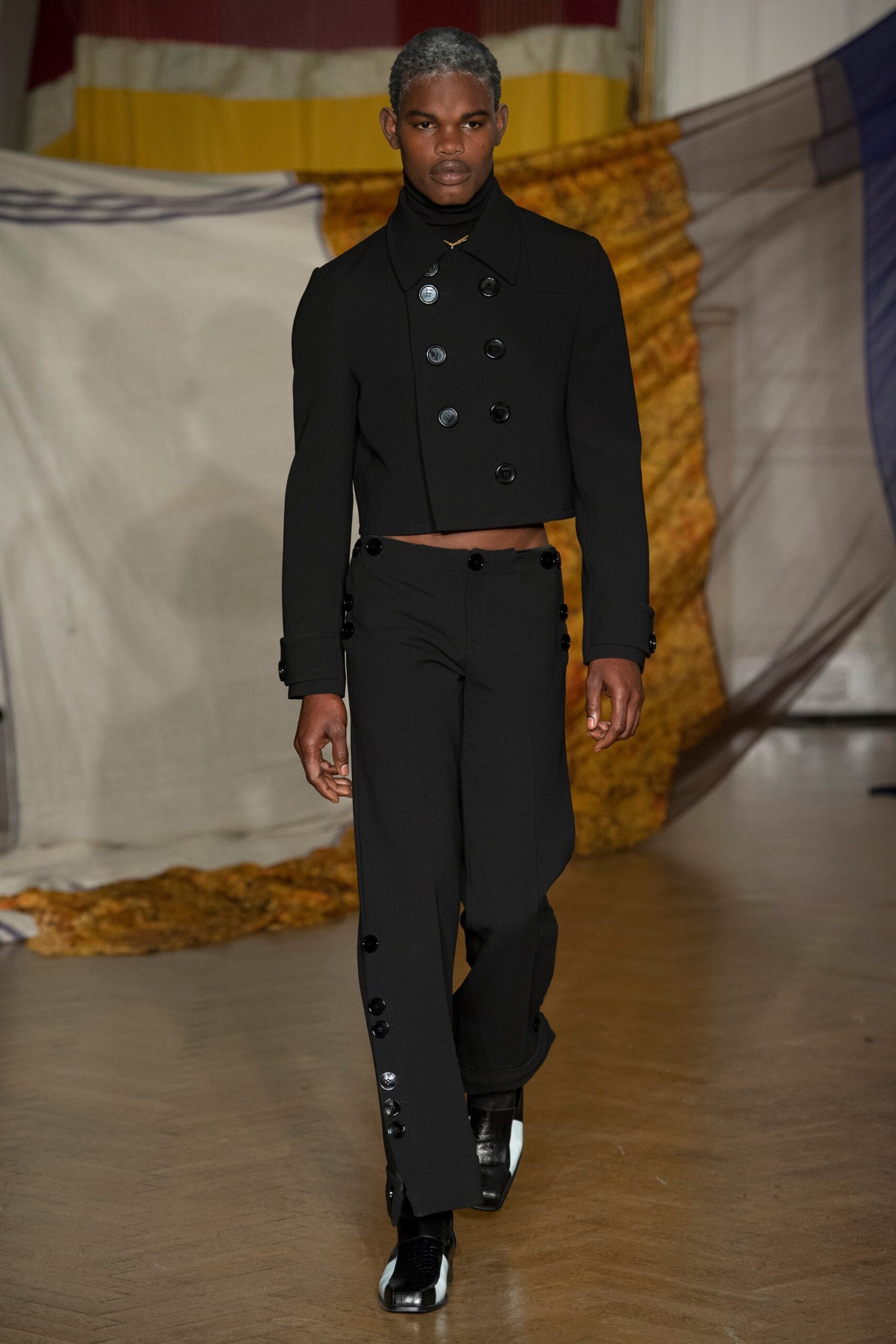 Wales Bonner F/W 18 Menswear Look 12