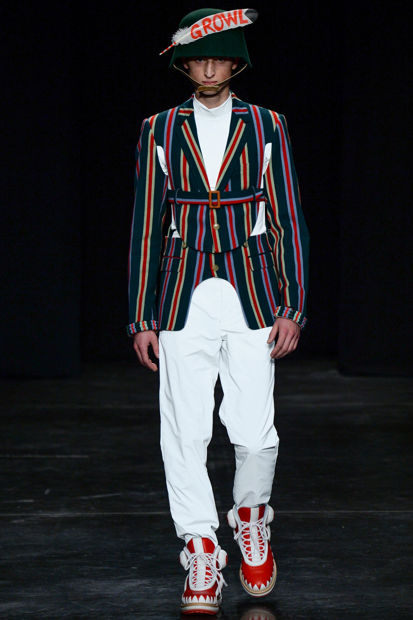 Walter Van Beirendonck F/W 14 Menswear Look 1