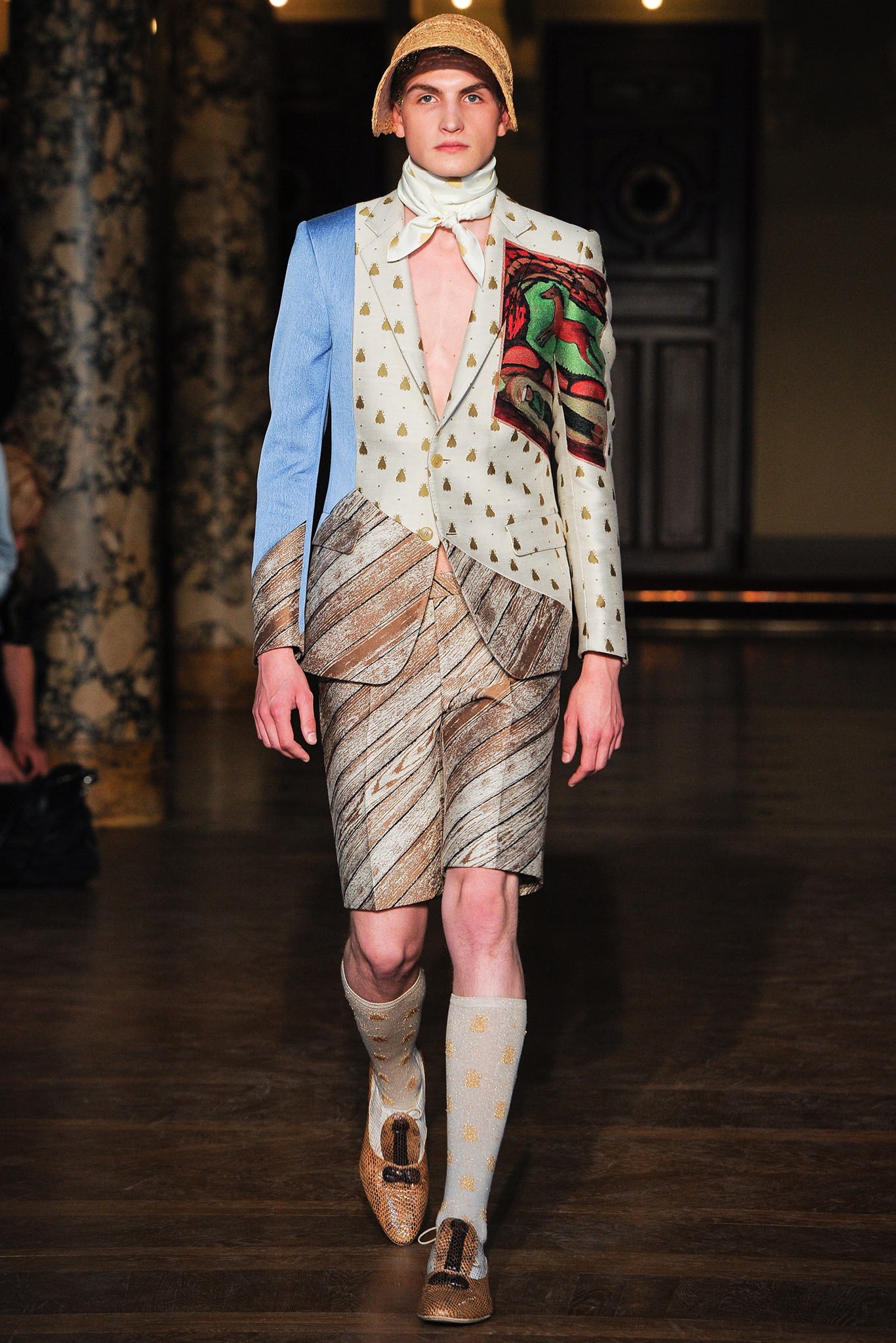 Walter Van Beirendonck S/S 14 Menswear Look 2