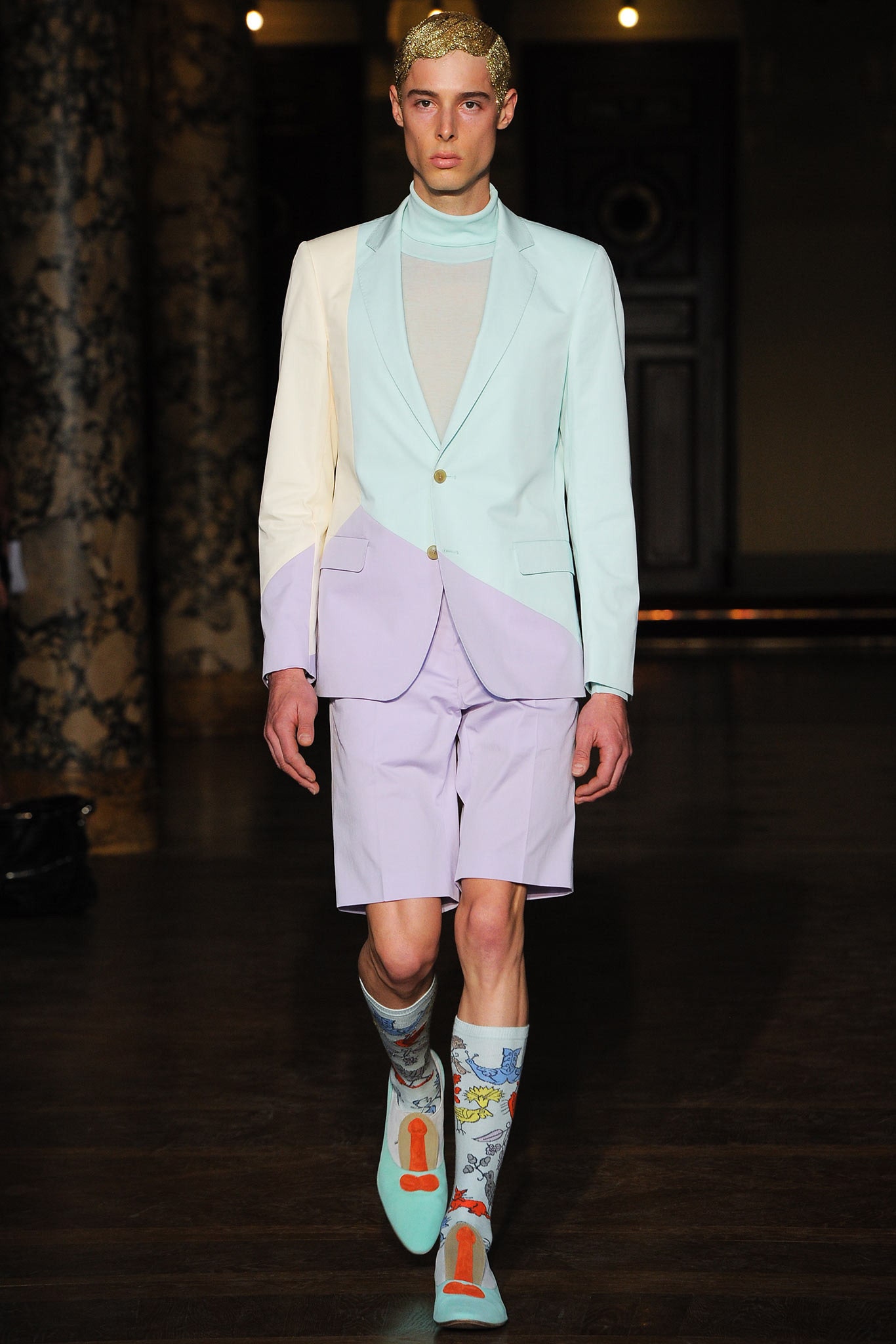 Walter Van Beirendonck S/S 14 Menswear Look 4